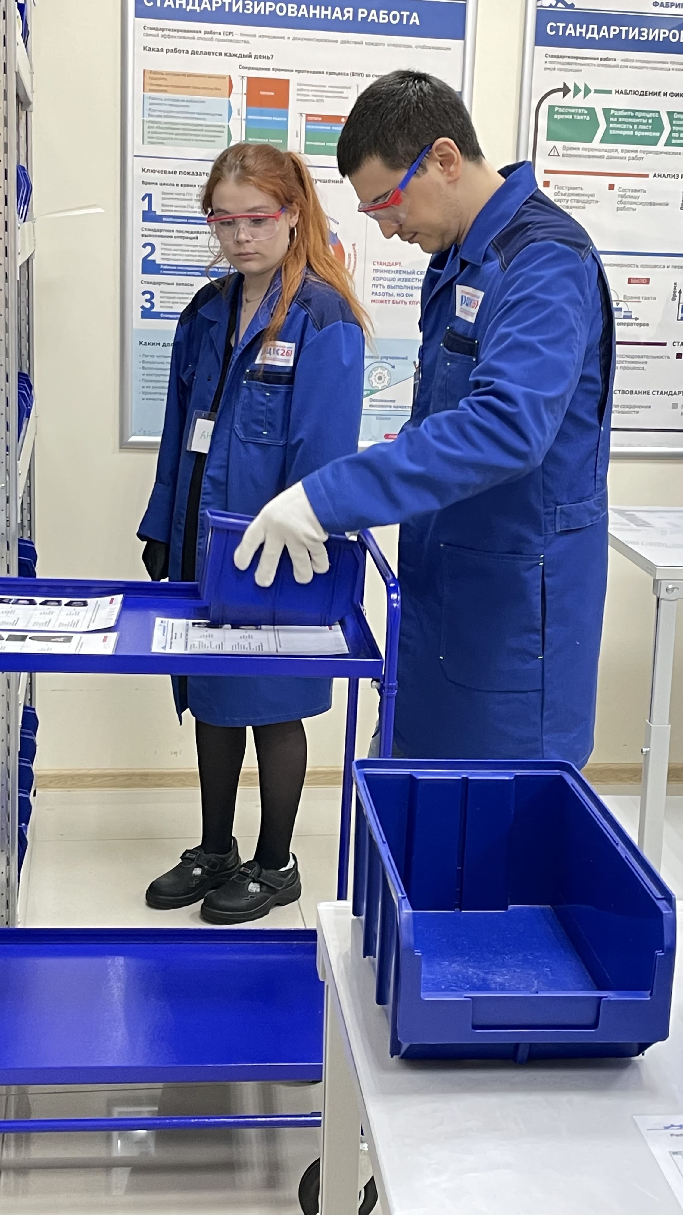 Студентов Ставропольского ГАУ ознакомили с принципами повышения производительности труда