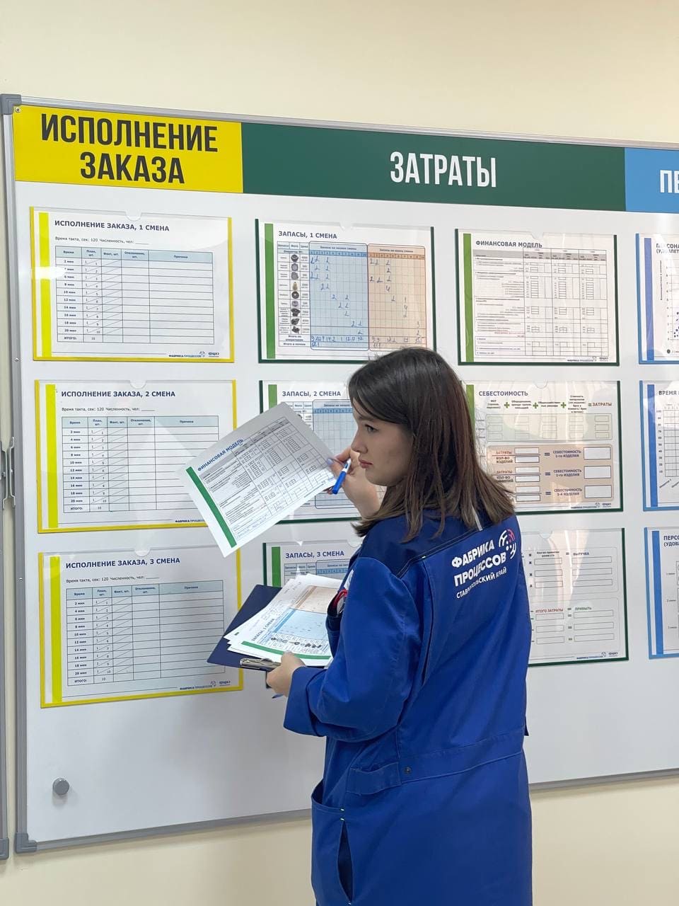 Студентов Ставропольского ГАУ ознакомили с принципами повышения производительности труда