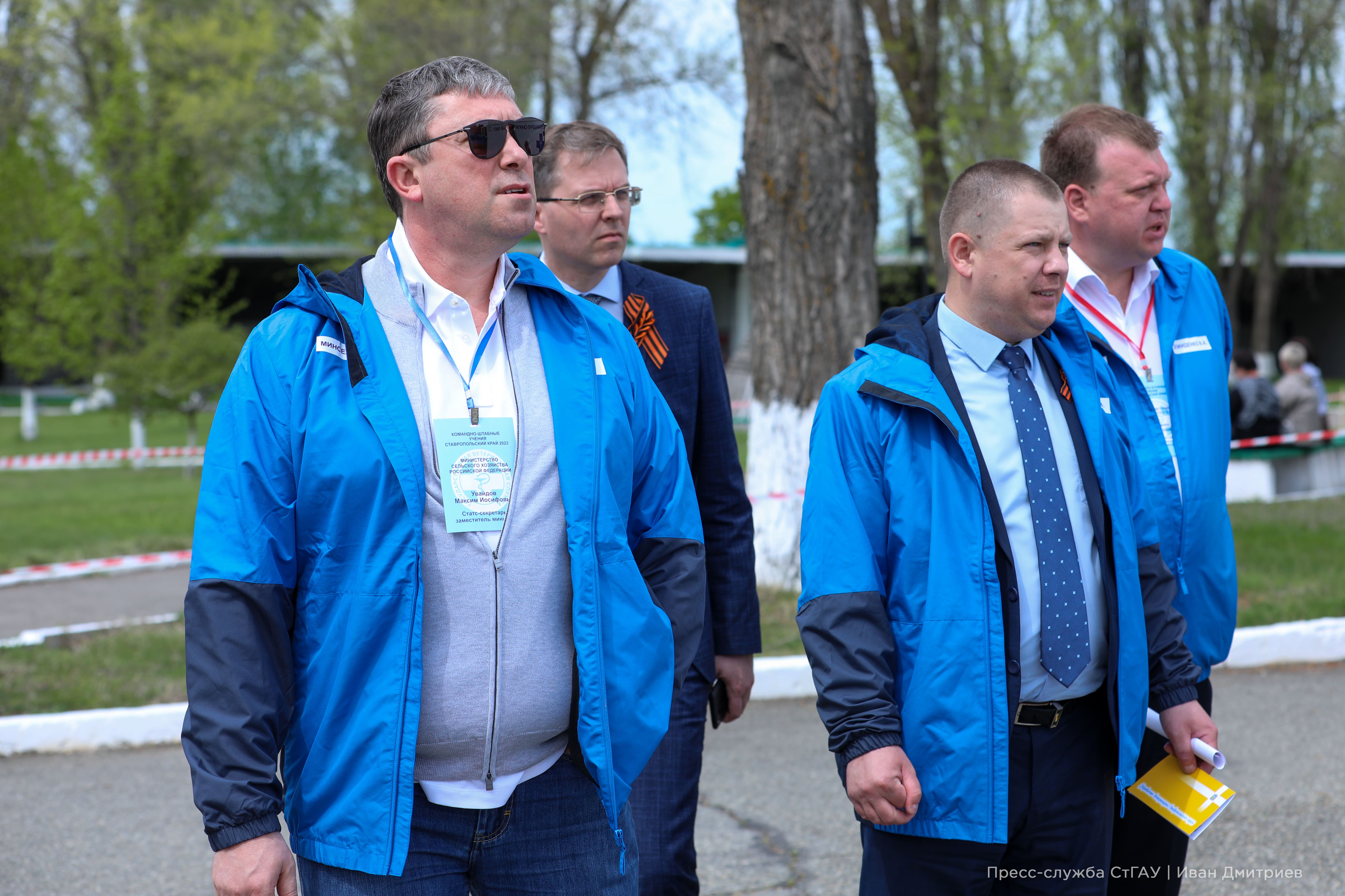 Специалисты СтГАУ приняли участие в полномасштабных учениях по локализации очага ящура
