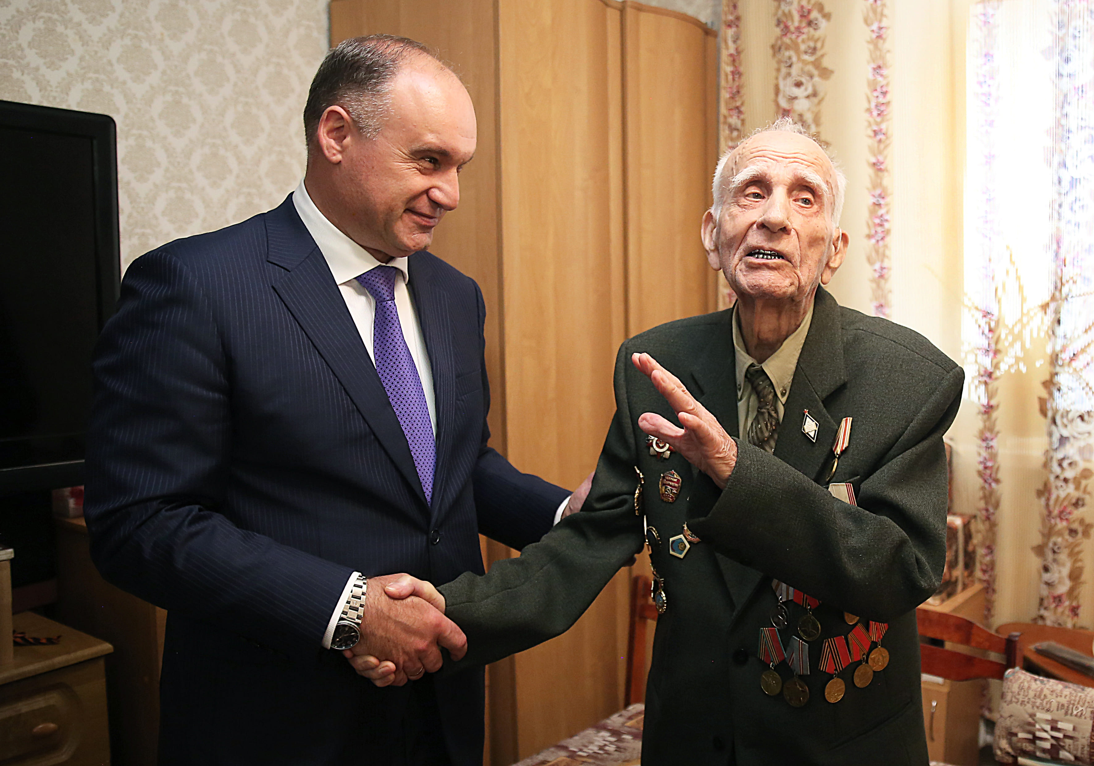 Преподавателю Ставропольского ГАУ Николаю Бугайченко исполнился 101 год