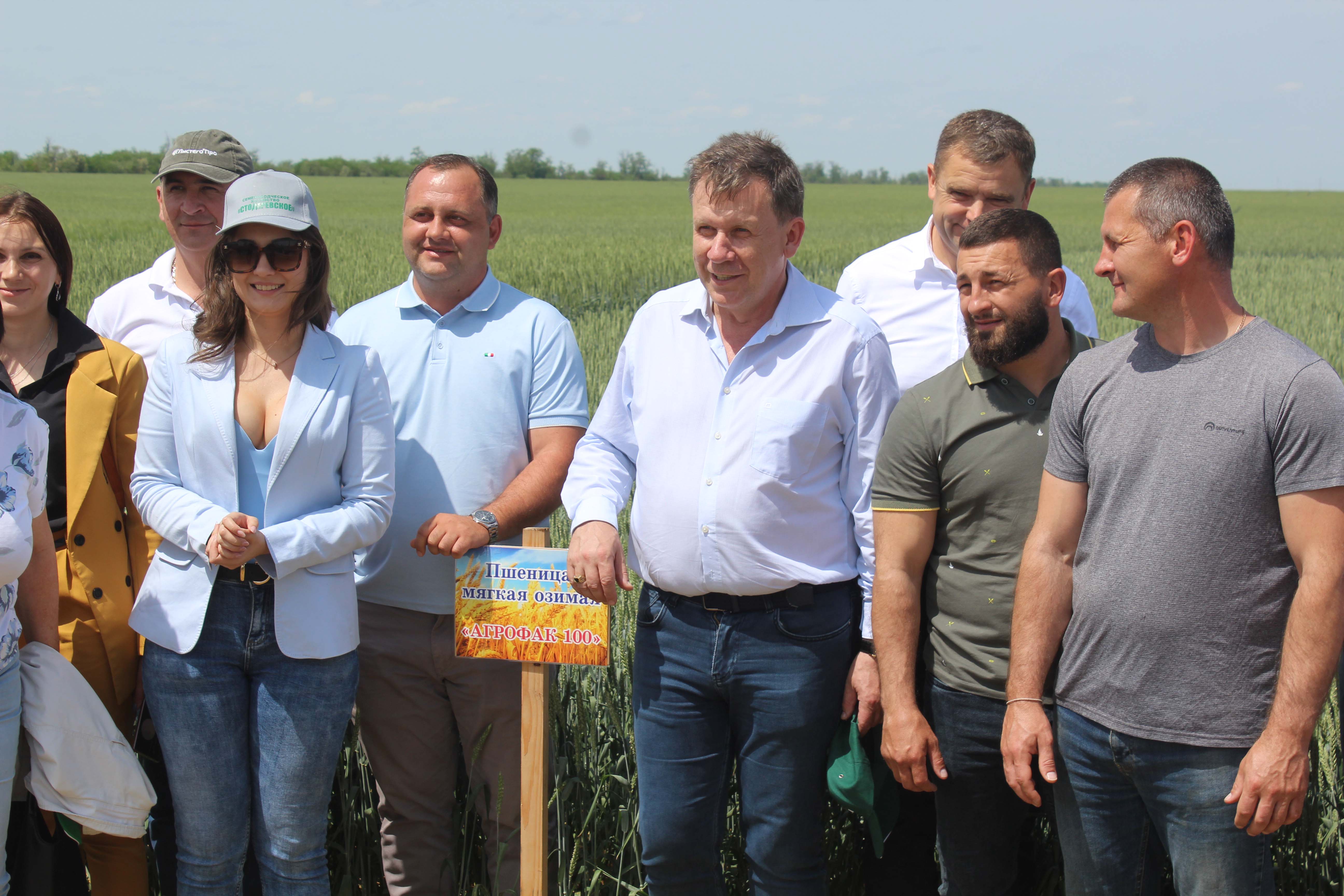 Делегация Ставропольского ГАУ посетила «День поля»