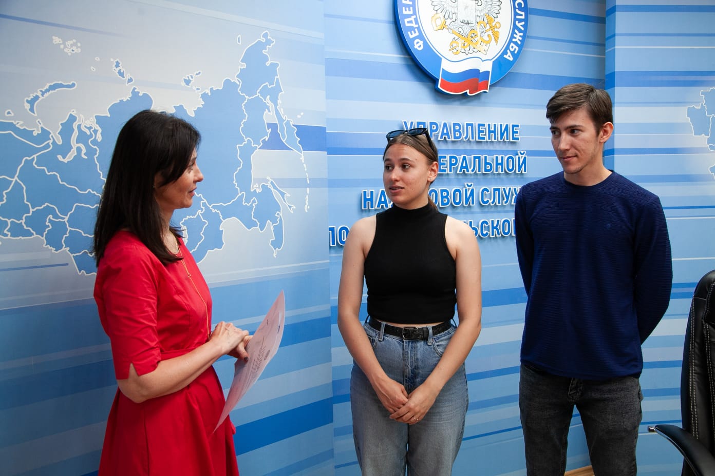 Студентов Ставропольского ГАУ отметили в налоговой службе Ставрополья