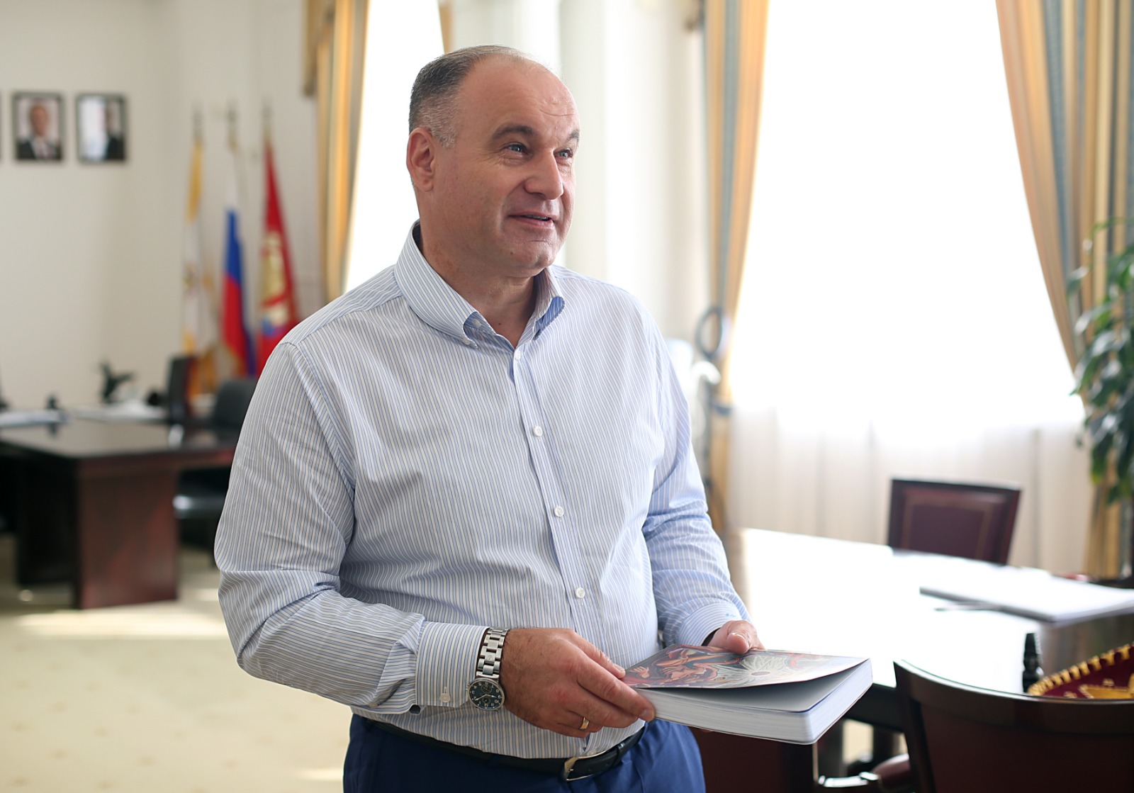 Ученые СтГАУ представили ректору Владимиру Ситникову результаты визита в Мексику