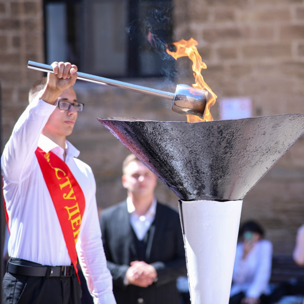 В Ставропольском ГАУ зажгли «Огонь знаний»