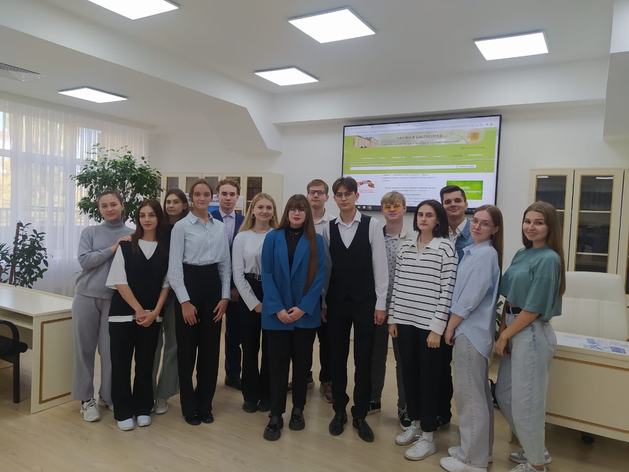 Первокурсники СтГАУ научились работать с электронными библиотеками и базами данных