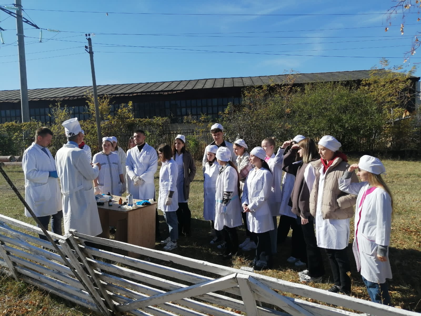 В СтГАУ прошла противопаразитарная обработка животных