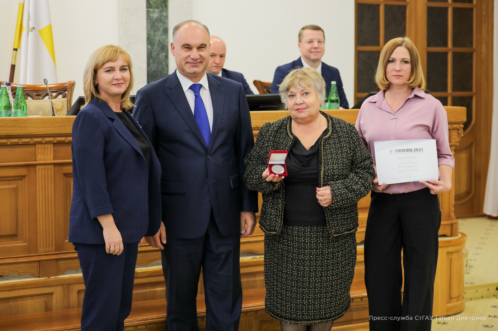 На Ученом совете СтГАУ подвели итоги месяца