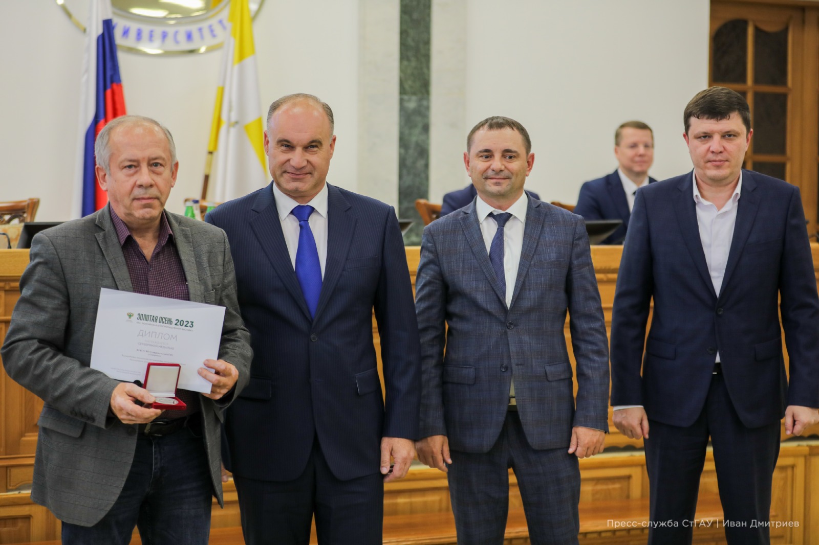 На Ученом совете СтГАУ подвели итоги месяца