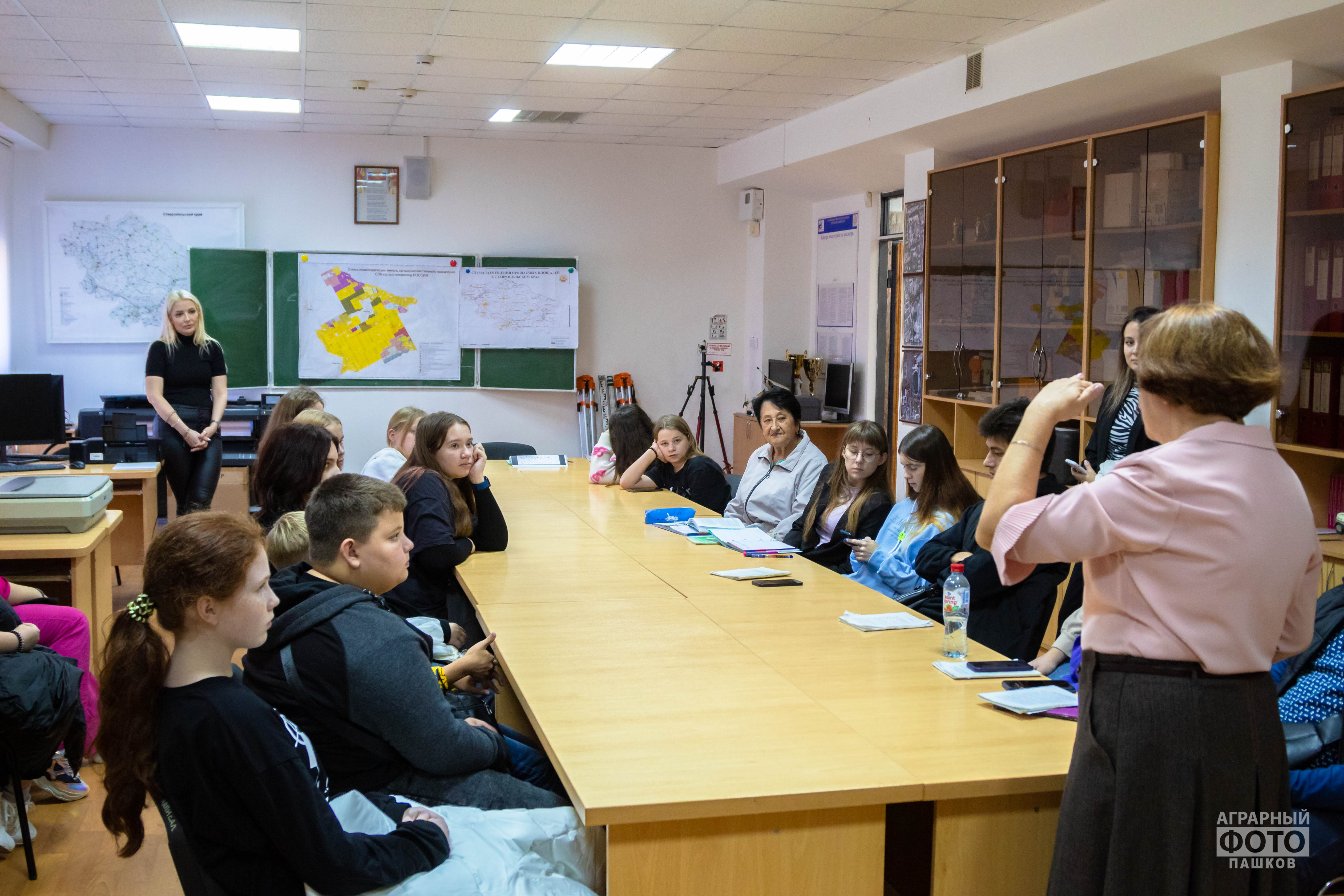 Преподаватели СтГАУ провели занятия по агрохимии для школьников Ставрополья