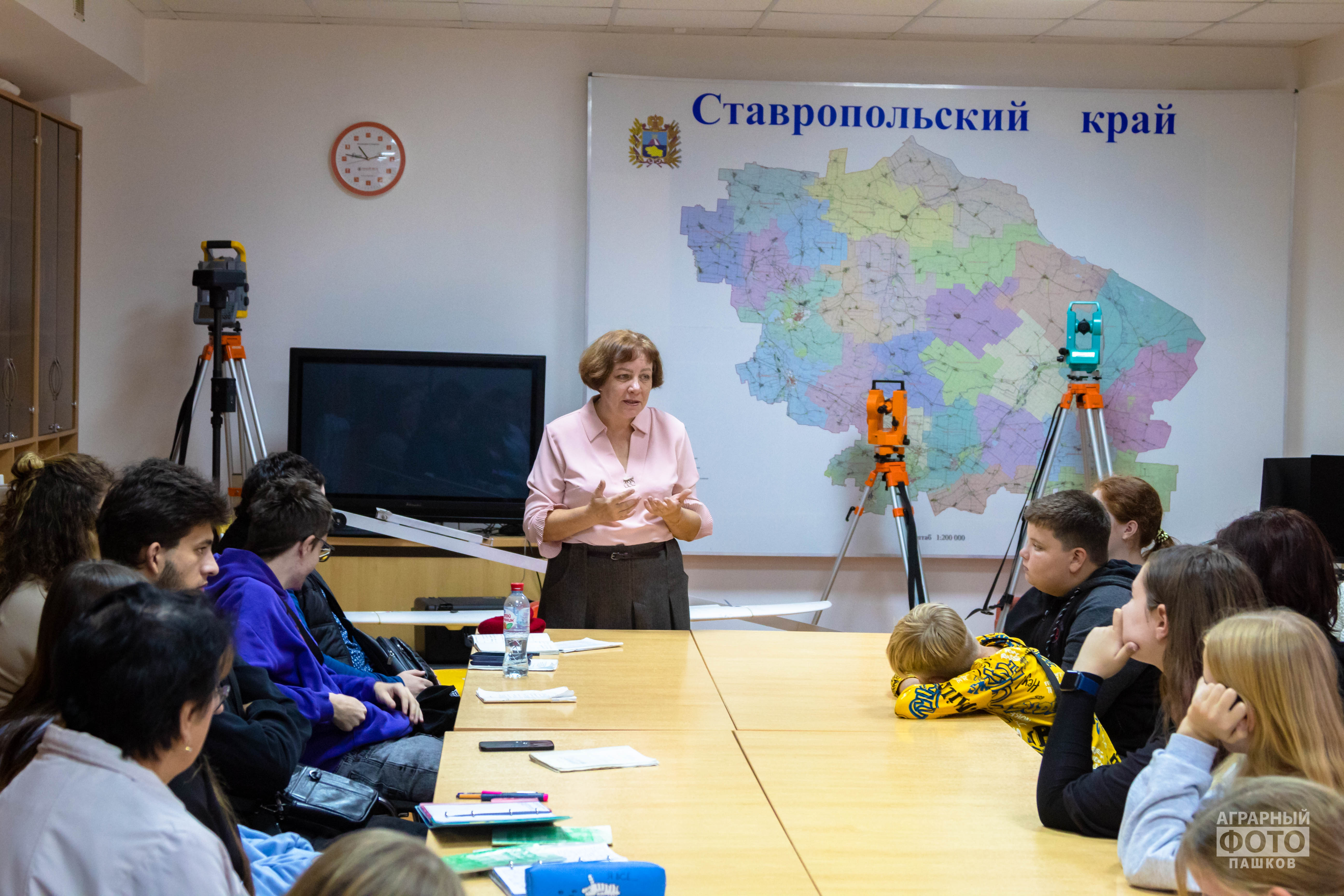 Преподаватели СтГАУ провели занятия по агрохимии для школьников Ставрополья