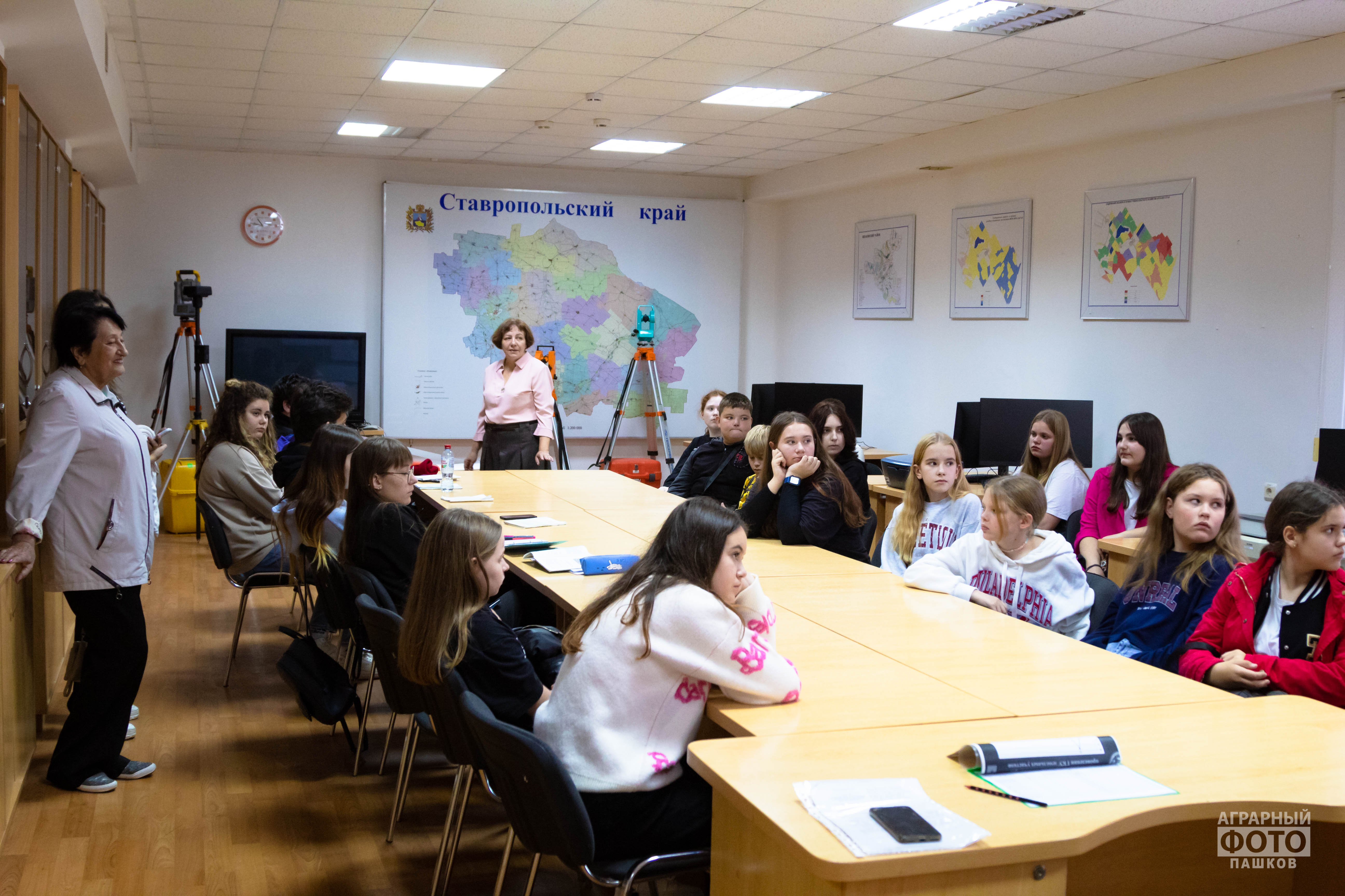 Преподаватели СтГАУ провели занятия по агрохимии для школьников Ставрополья