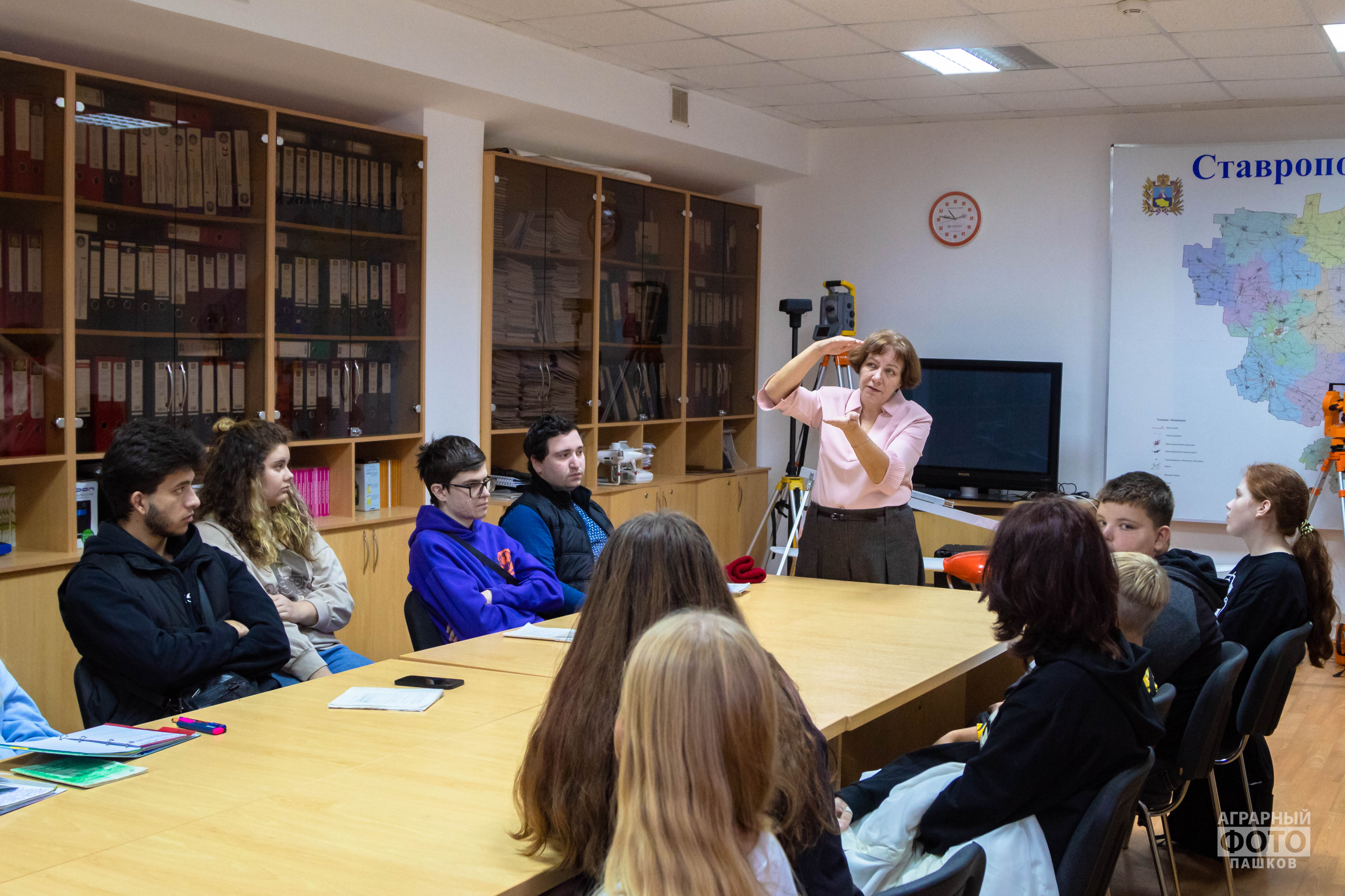 Преподаватели СтГАУ провели занятия по агрохимии для школьников Ставрополья