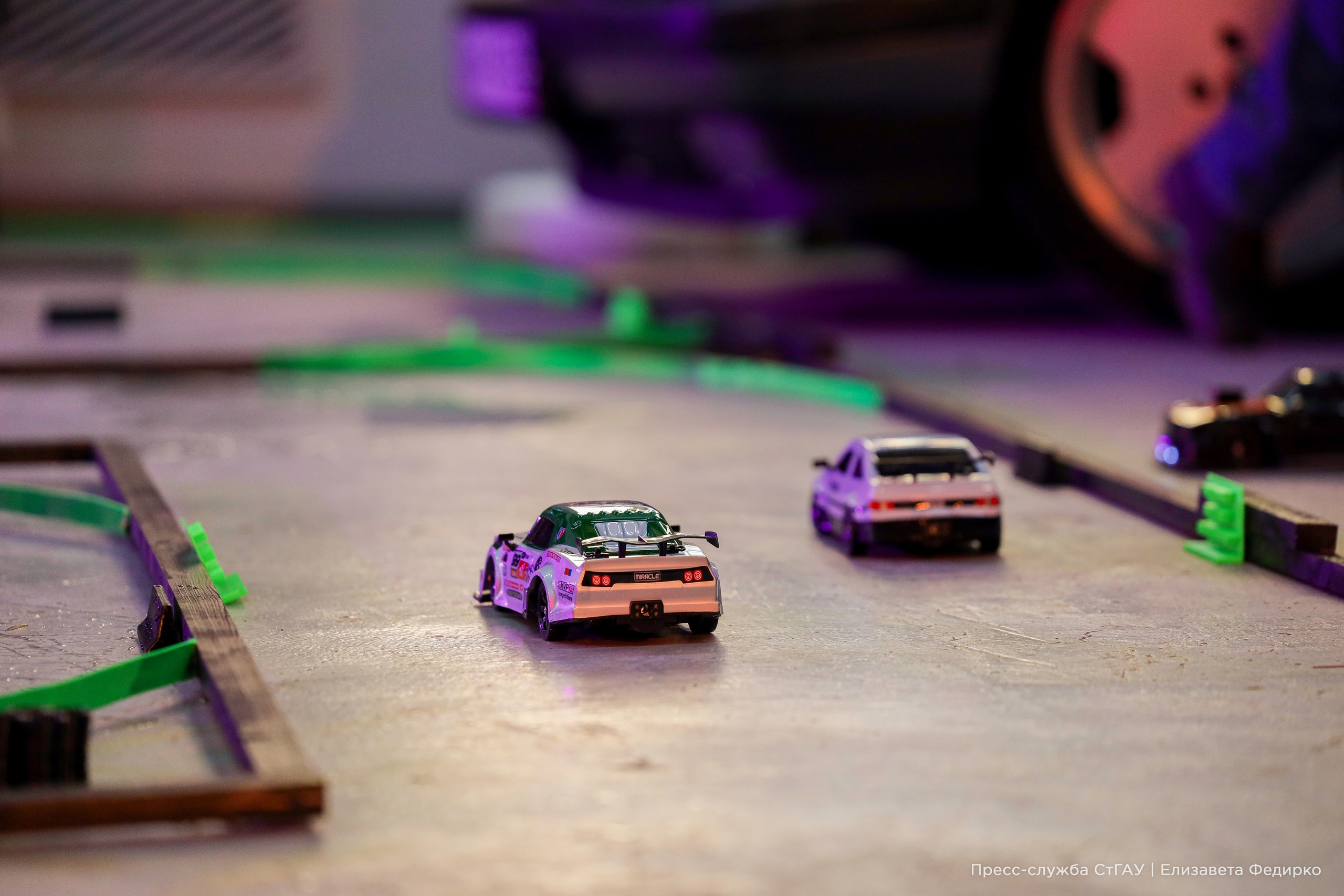 В СтГАУ прошел первый чемпионат по дрифту