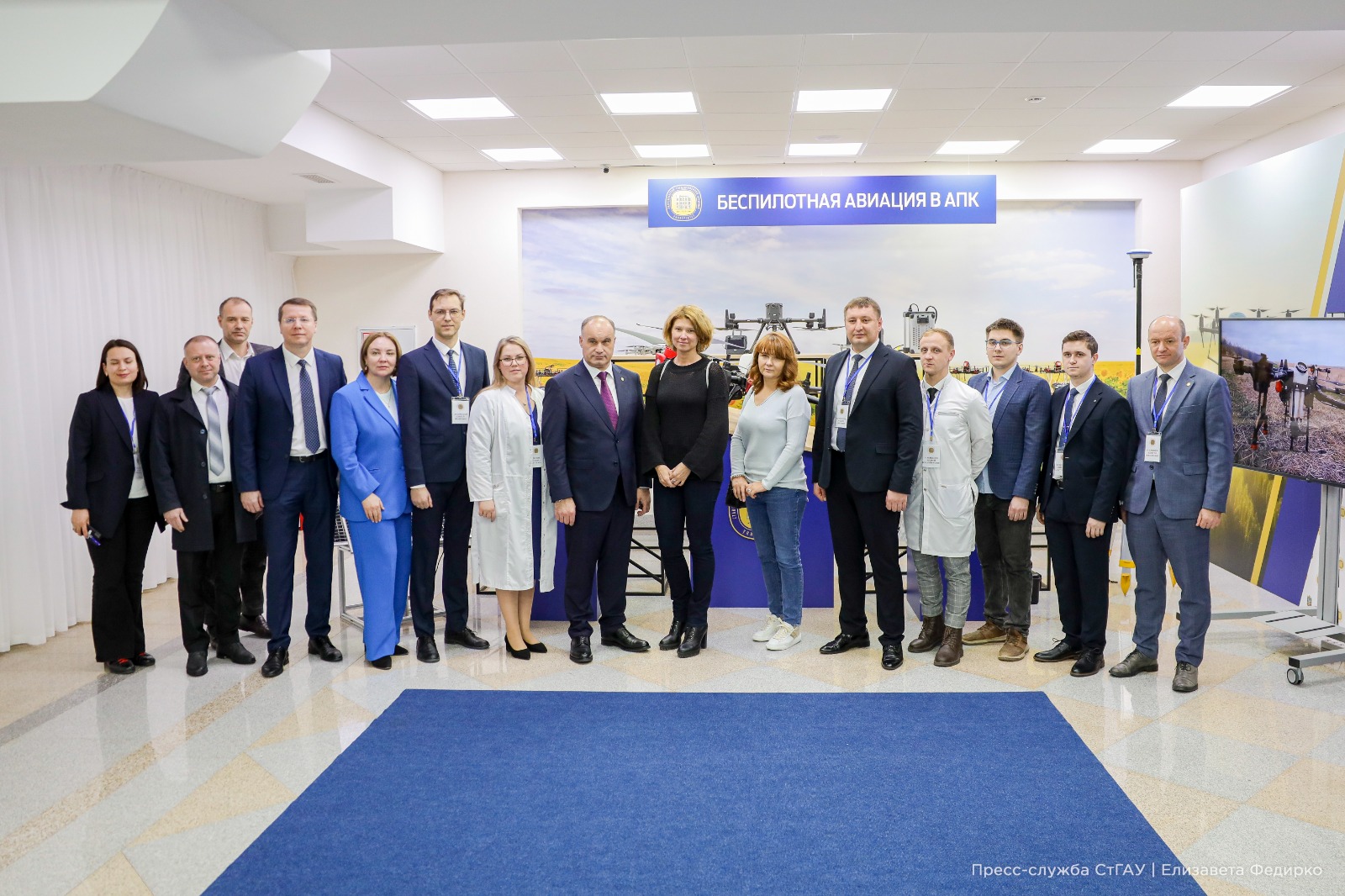 Ученые СтГАУ презентовали стратегические проекты Оксане Лут