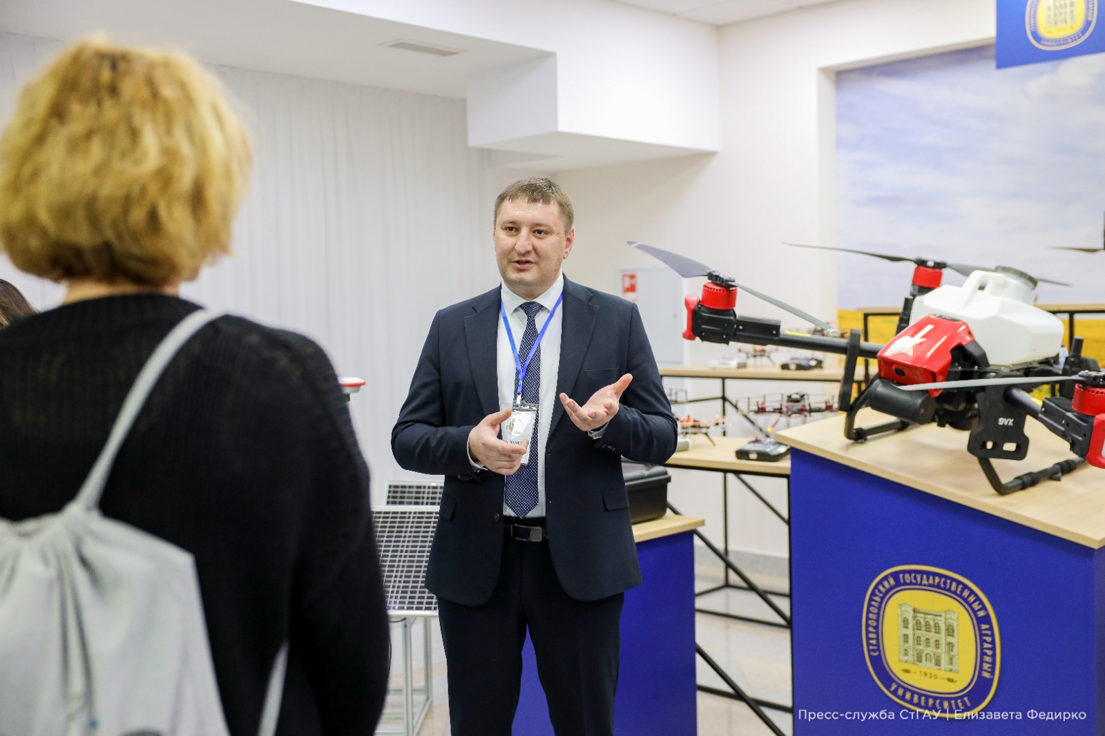 Ученые СтГАУ презентовали стратегические проекты Оксане Лут