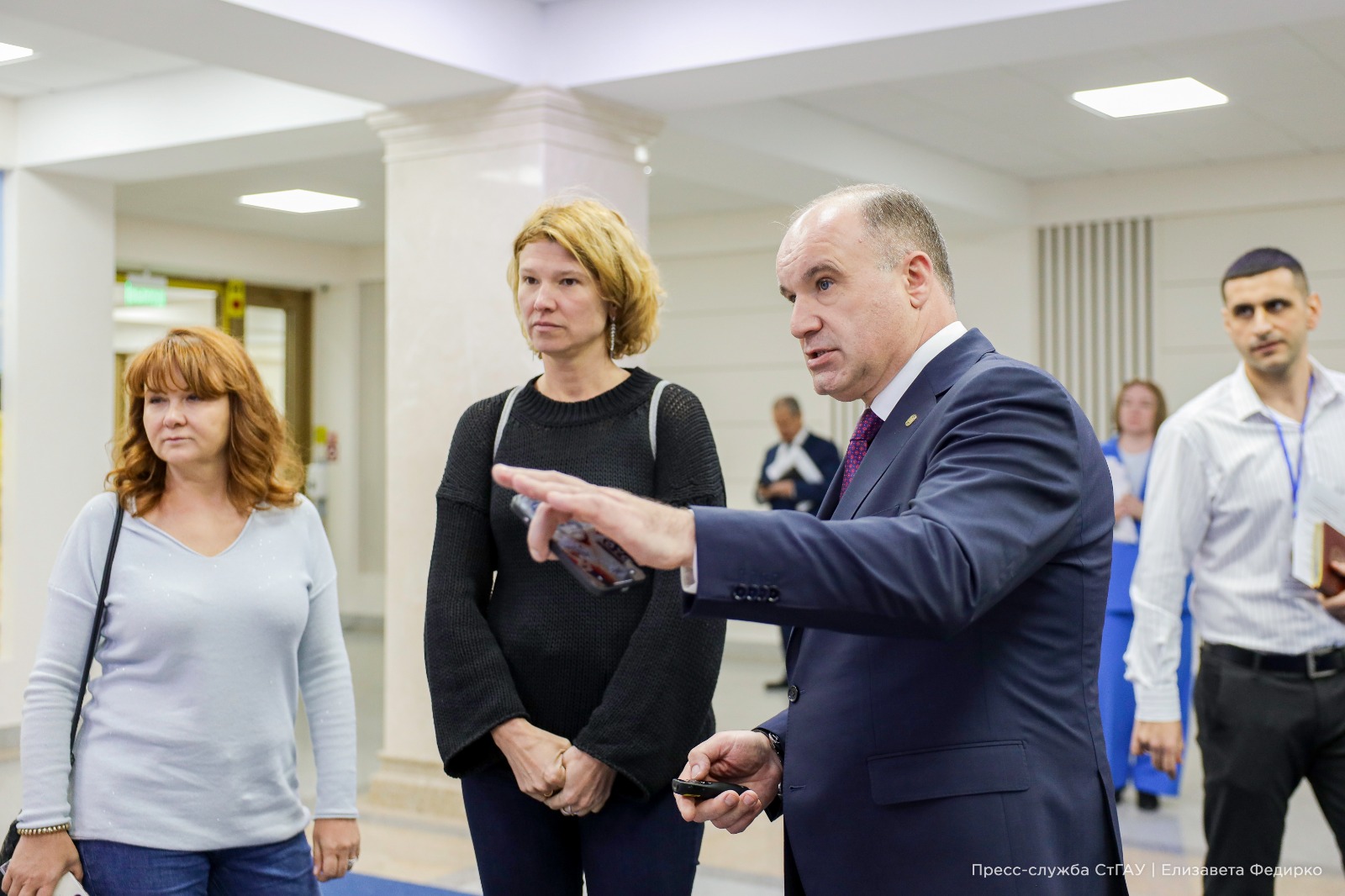 Ученые СтГАУ презентовали стратегические проекты Оксане Лут