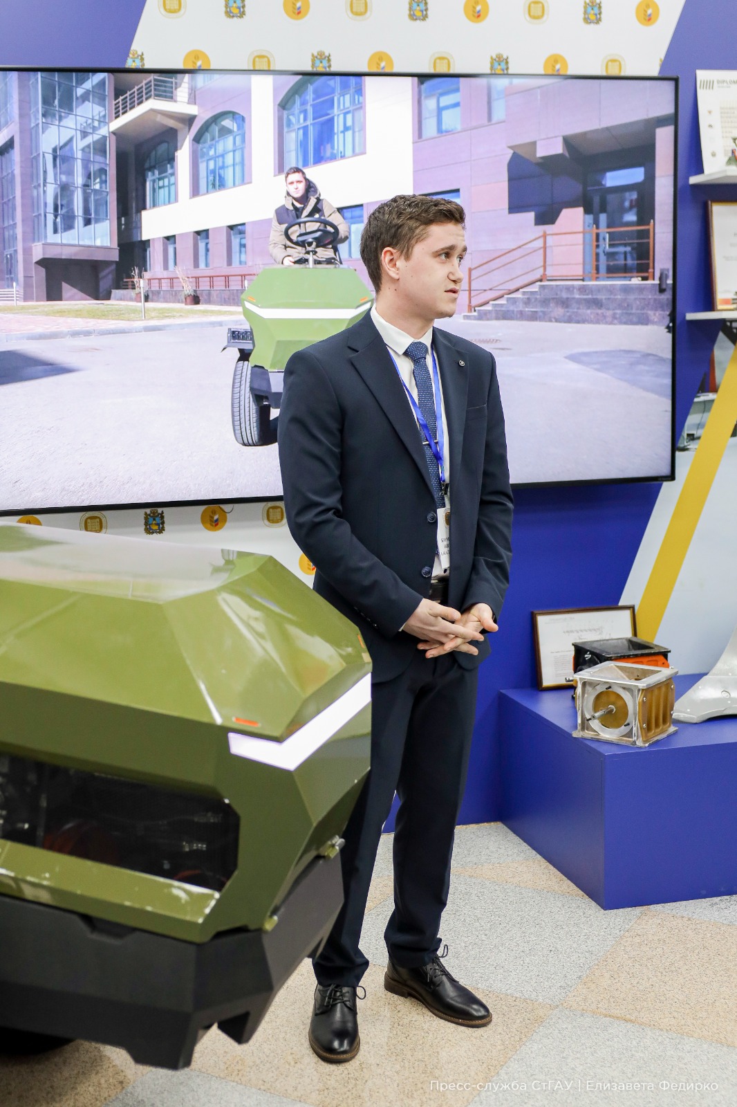 Ученые СтГАУ презентовали стратегические проекты Оксане Лут