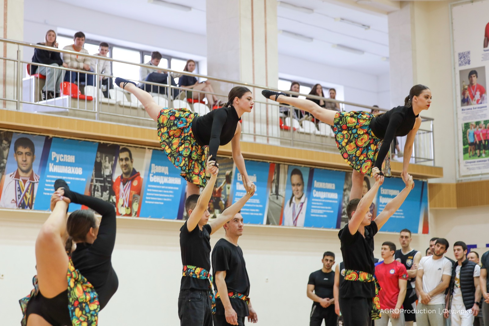 В СтГАУ прошли спортивно-массовые соревнования «Колоссальный фестиваль»