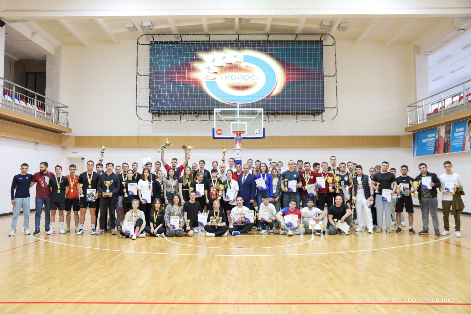 В СтГАУ прошли спортивно-массовые соревнования «Колоссальный фестиваль»