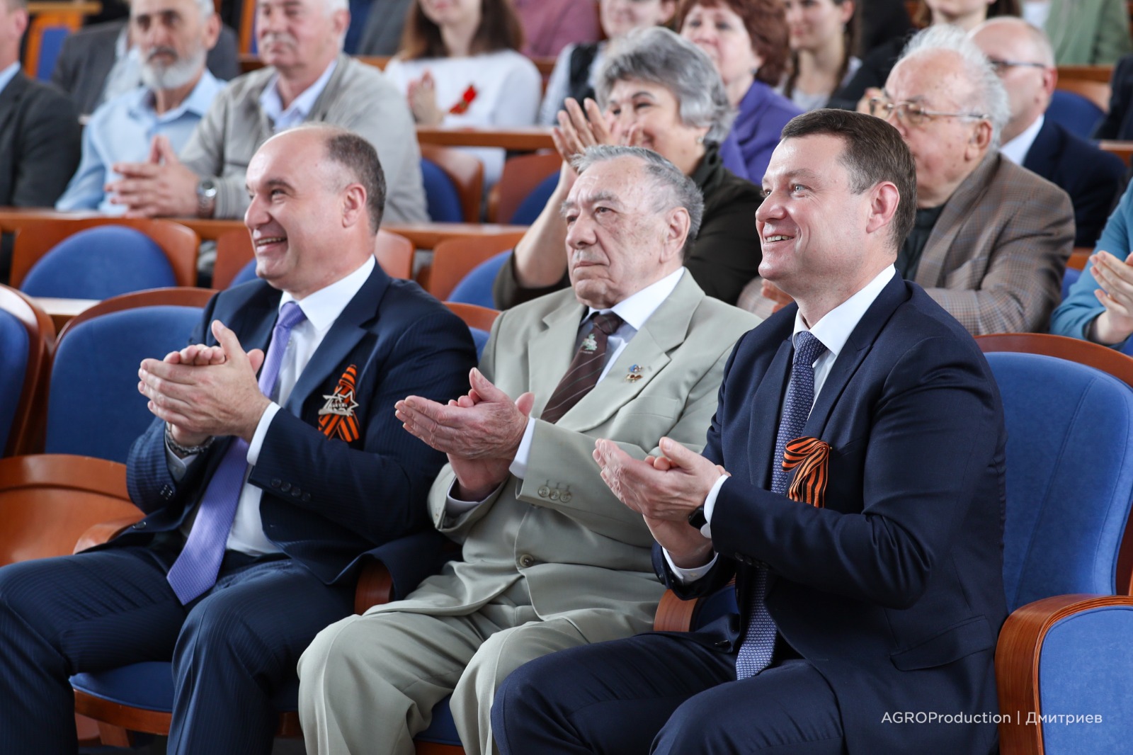 В СтГАУ отпраздновали юбилей ветерана университета Николая Захаровича Злыднева