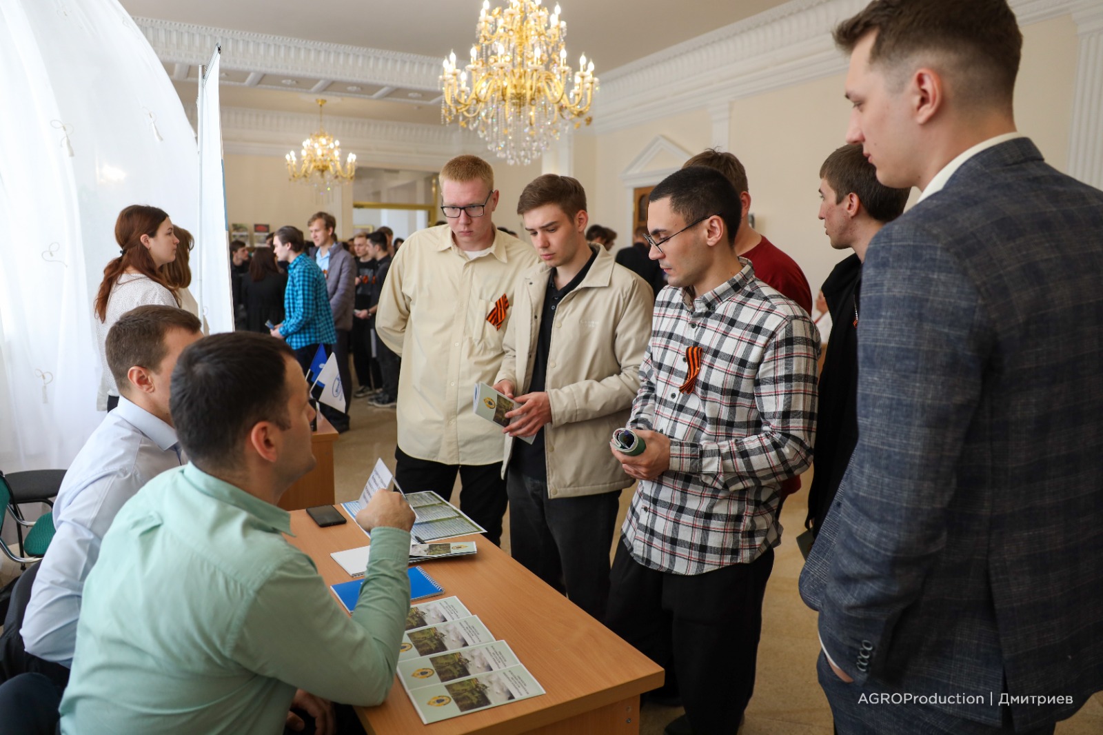 В СтГАУ прошла «Ярмарка вакансий» с участием ведущих работодателей региона