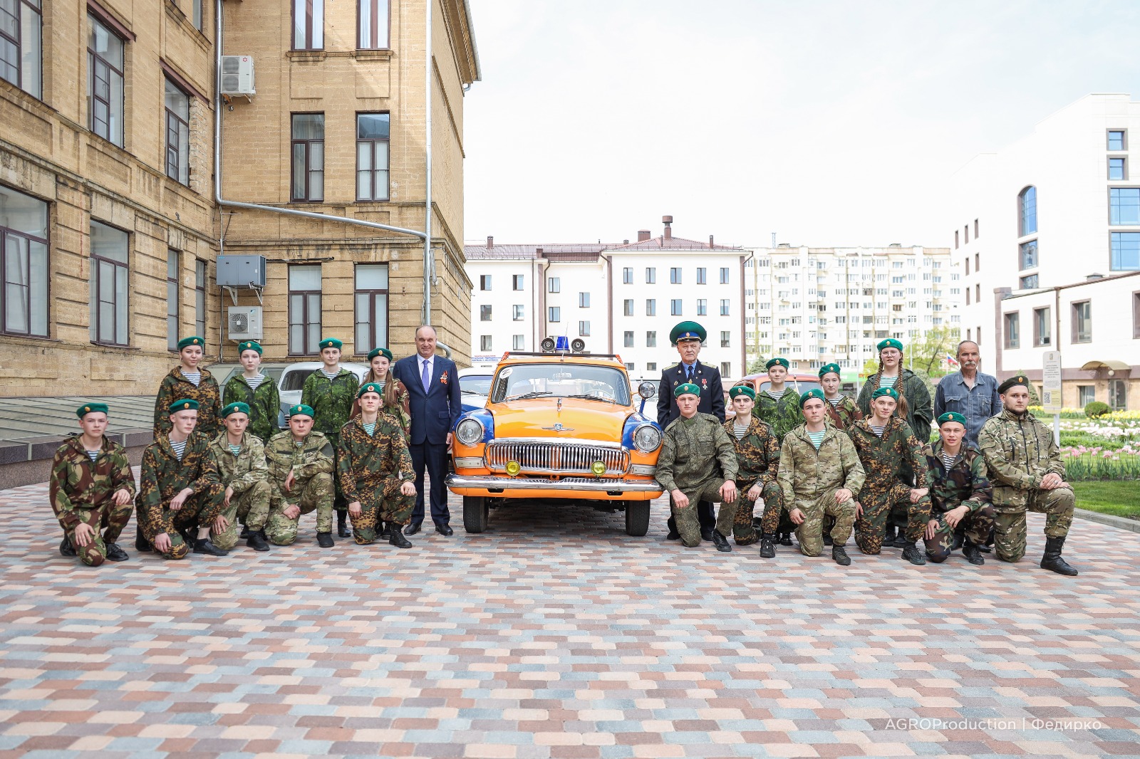 The annual motor rally "Eh, the way-the front-line track" has started in StGAU