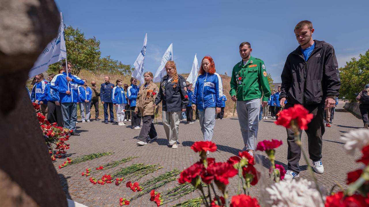 Студент СтГАУ принял участие во всероссийской патриотической акции в Севастополе