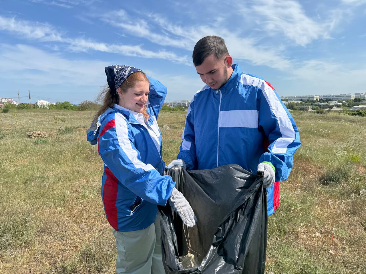 Студент СтГАУ принял участие во всероссийской патриотической акции в Севастополе