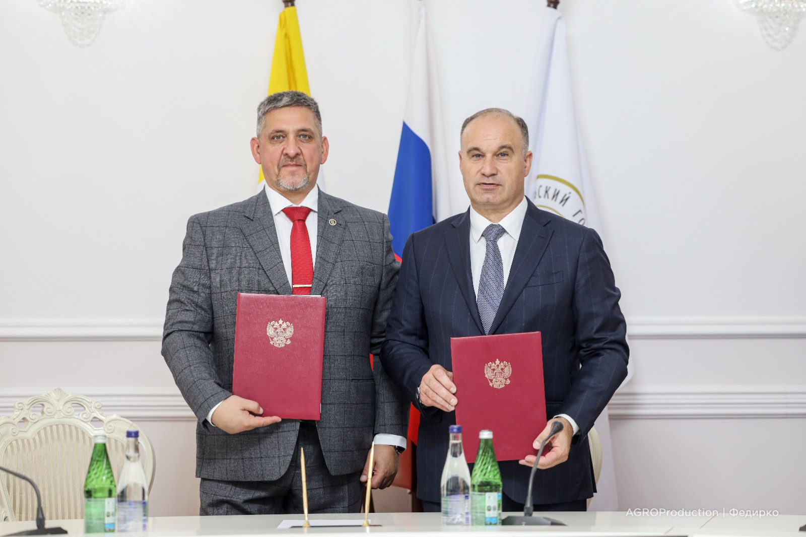 В СтГАУ открылась учебная аудитория заводов «Гомсельмаш» и «Брянсксельмаш»