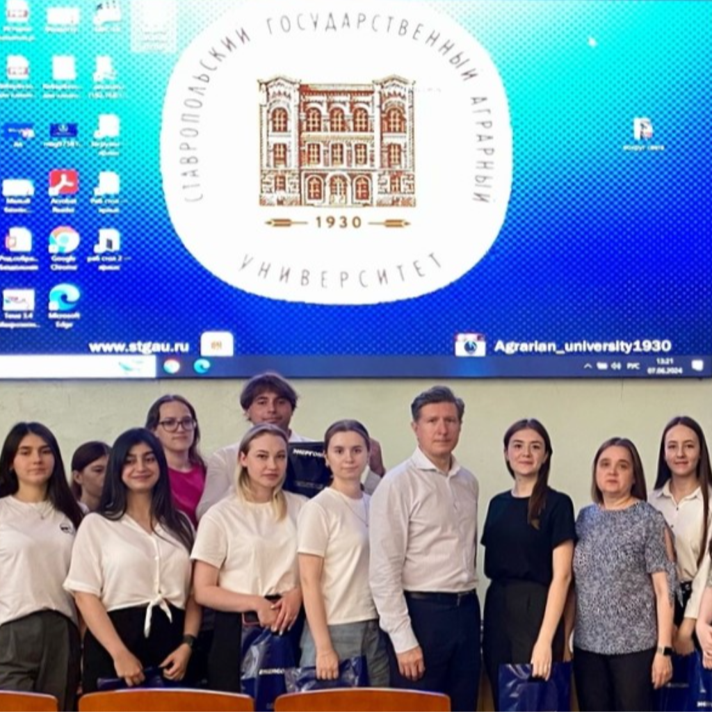 Студенты учетно-финансового факультета прошли практику на аграрных предприятиях Ставрополья