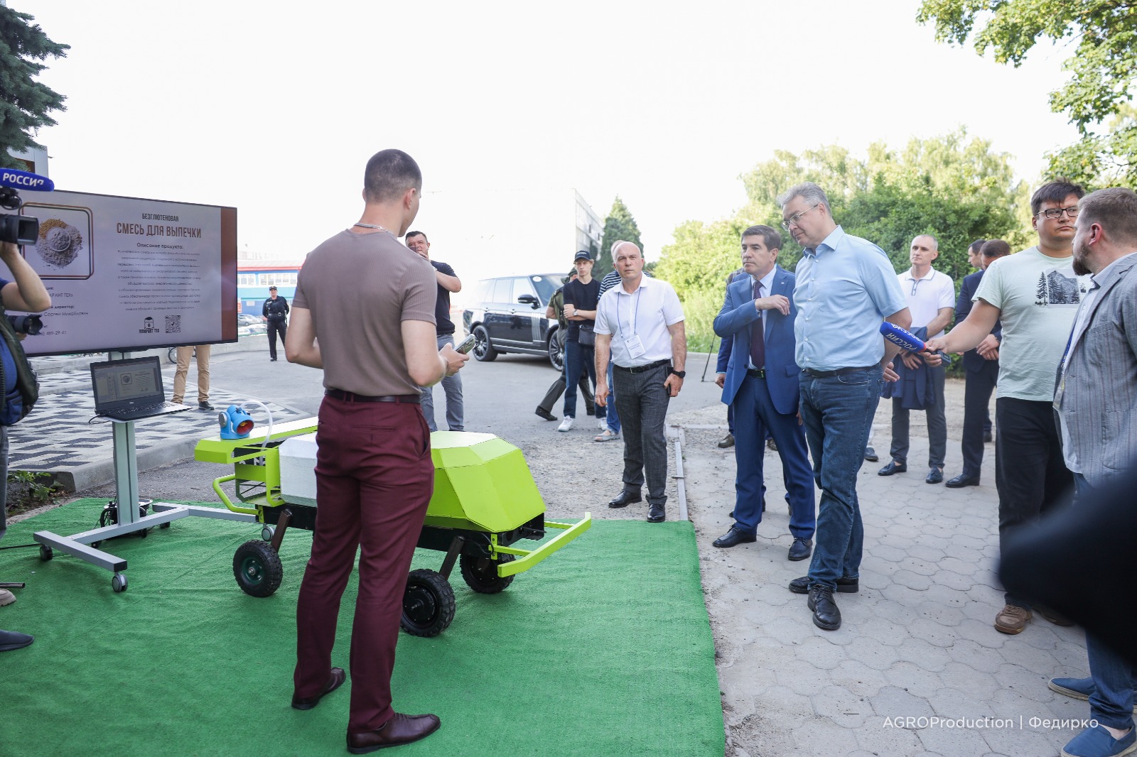 Губернатор Ставрополья Владимир Владимиров отметил разработки студентов СтГАУ