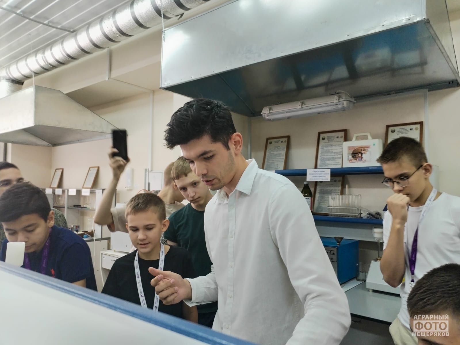 В СтГАУ прошли мастер-классы для учеников «Сириуса»