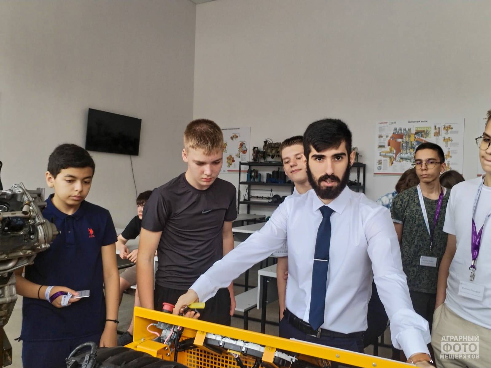 В СтГАУ прошли мастер-классы для учеников «Сириуса»