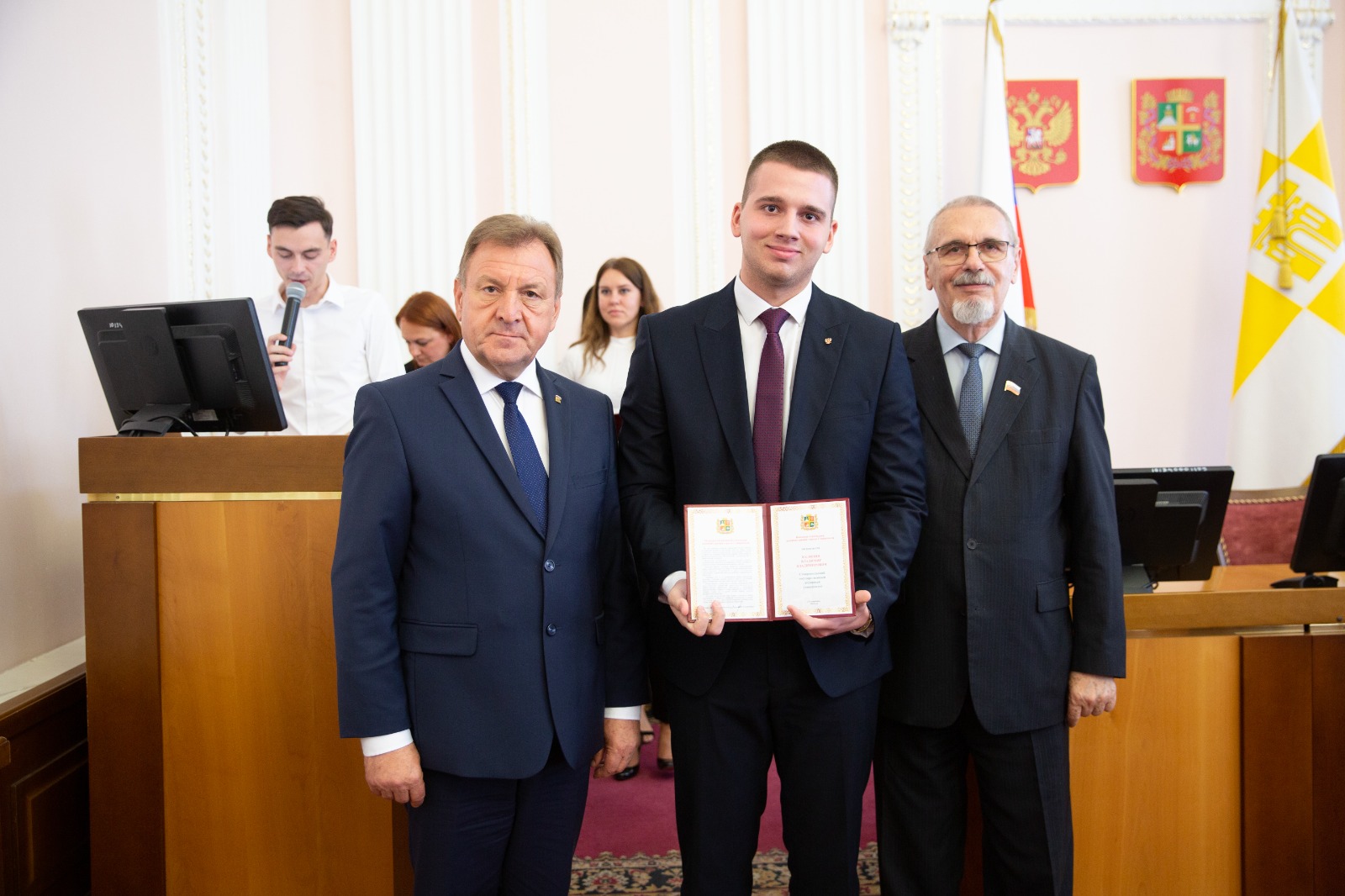 Студенты СтГАУ стали стипендиатами главы города Ставрополя