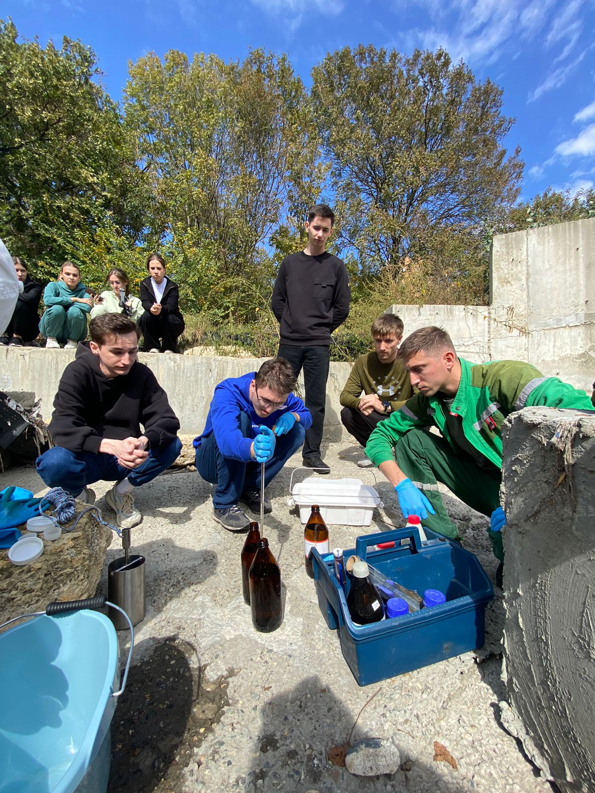 Студенты СтГАУ провели анализ сточных вод в Ставрополе
