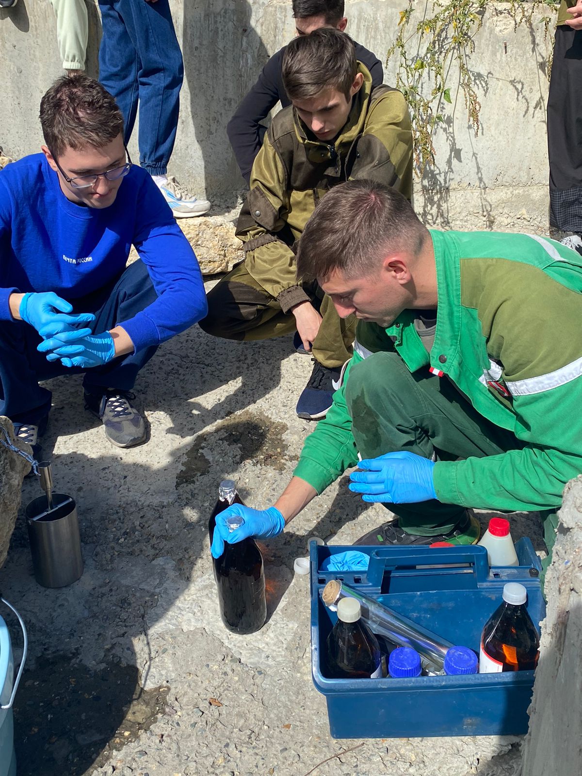 Студенты СтГАУ провели анализ сточных вод в Ставрополе