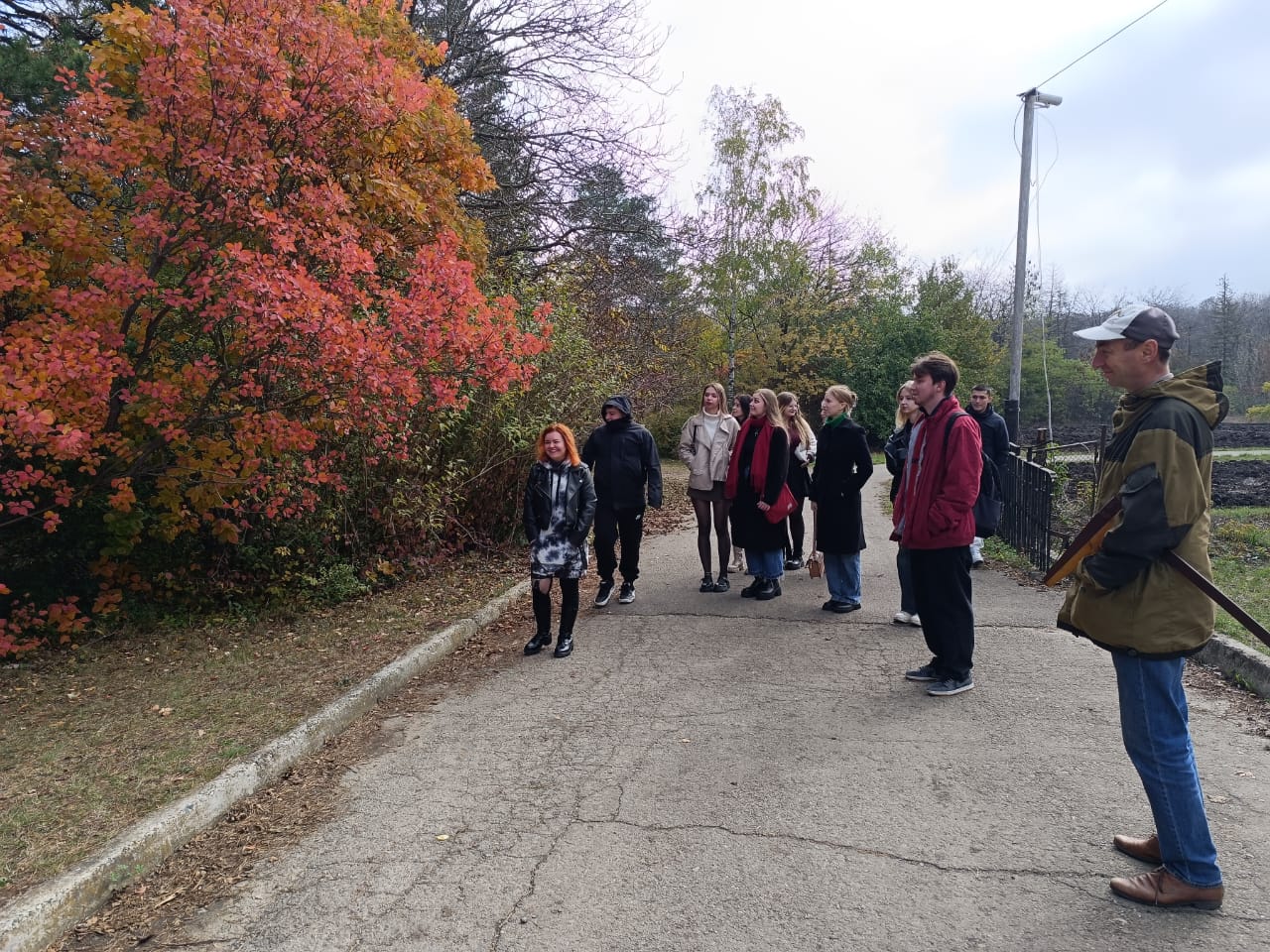 StGAU students conducted a study of Stavropol forests