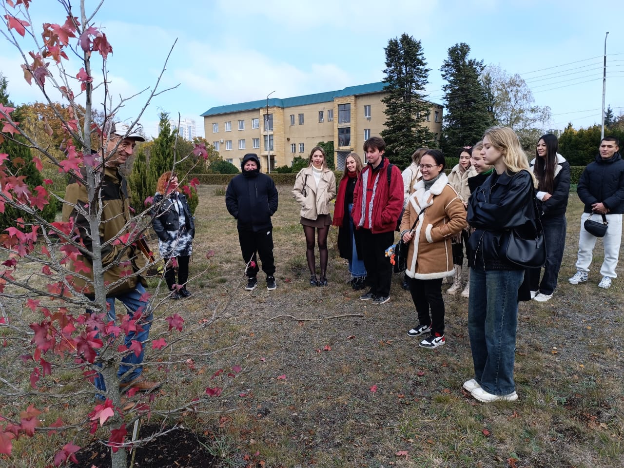 StGAU students conducted a study of Stavropol forests