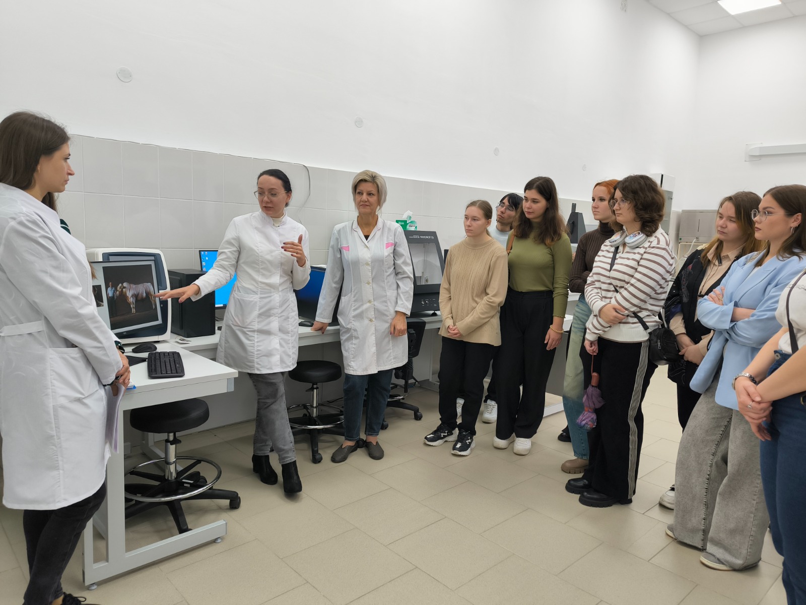 Студенты СтГАУ освоили генетические технологии в животноводстве