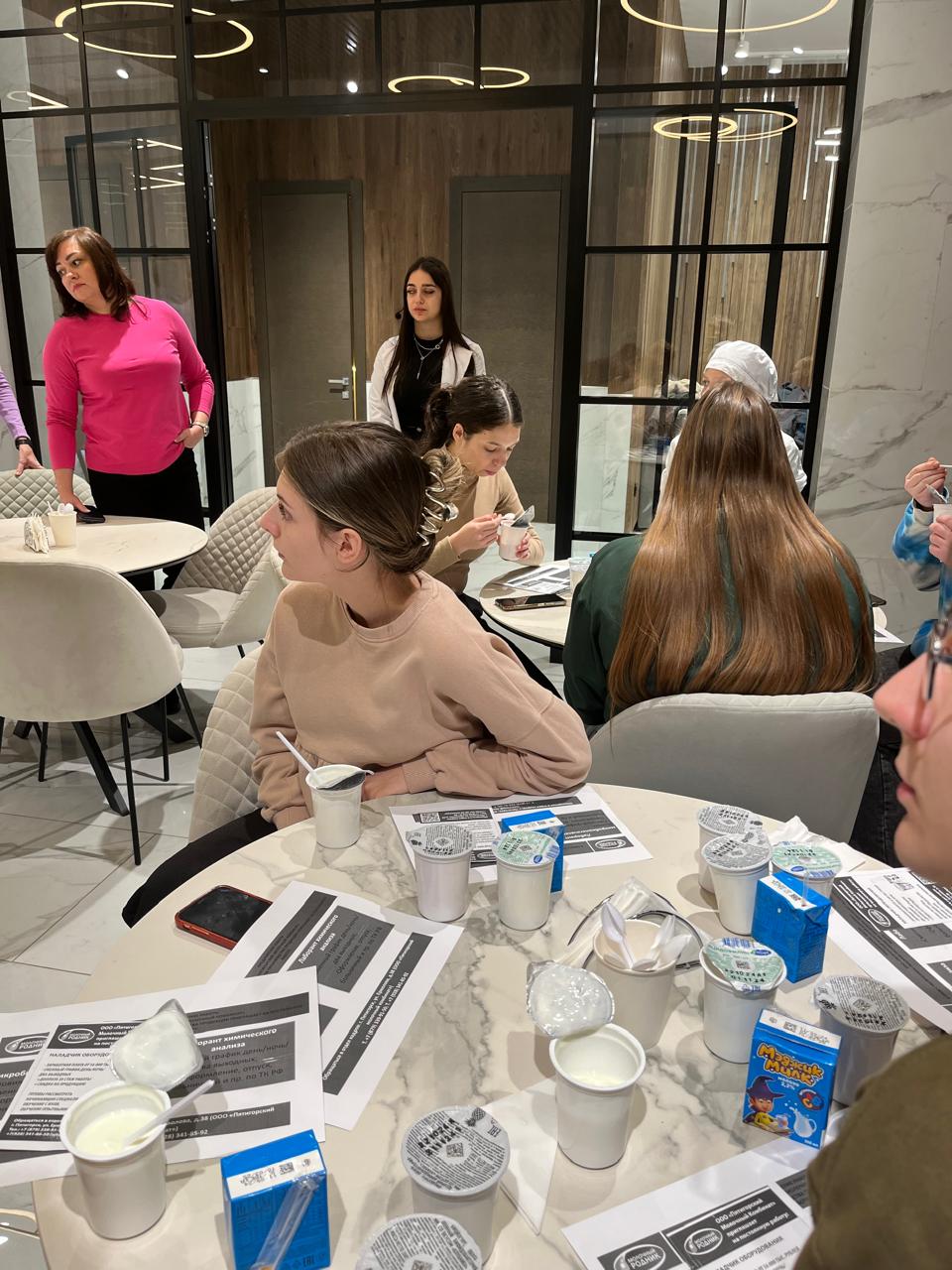 Студенты СтГАУ изучили технологии переработки молока