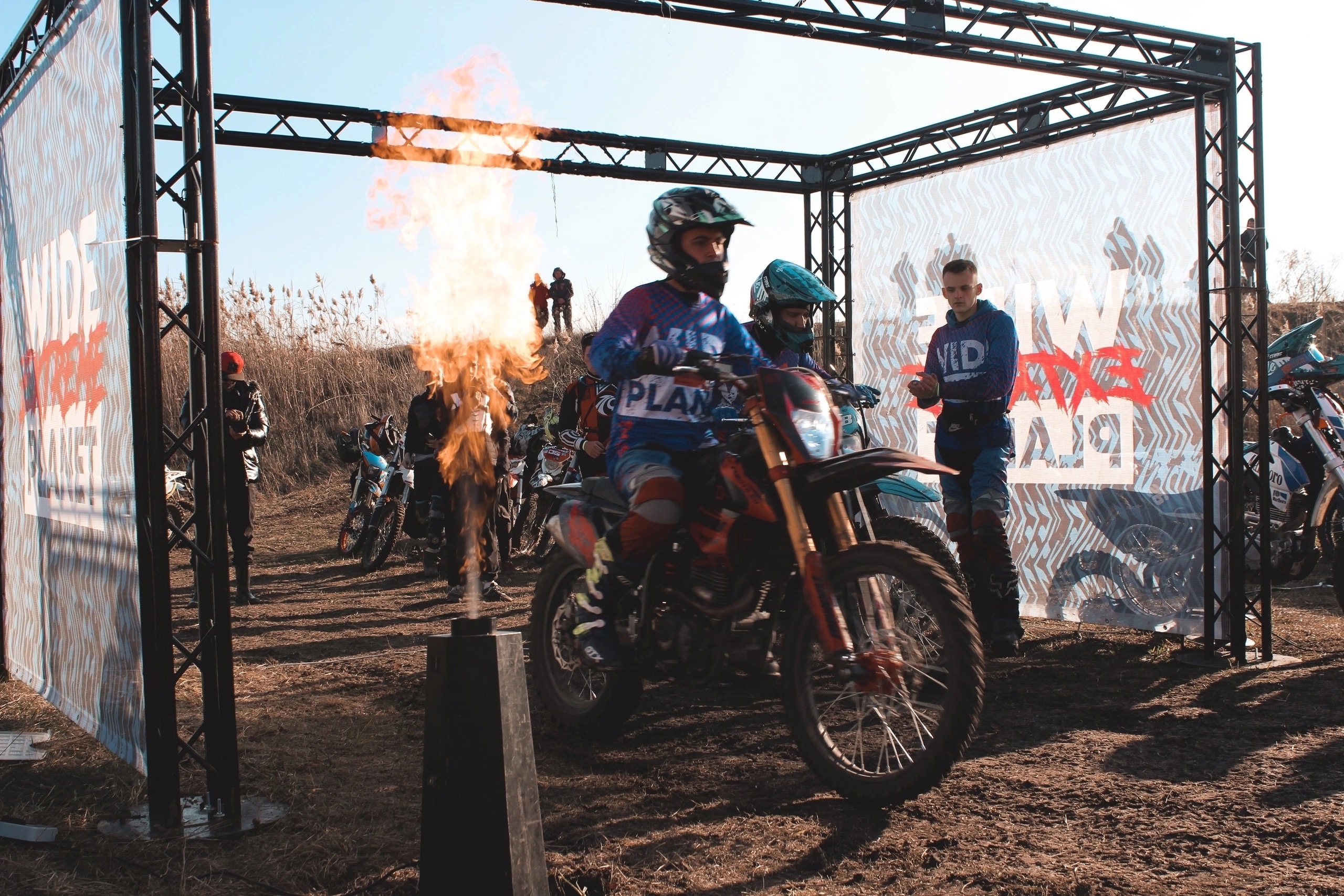 Студенты СтГАУ провели первый краевой фестиваль мотоэкстрима