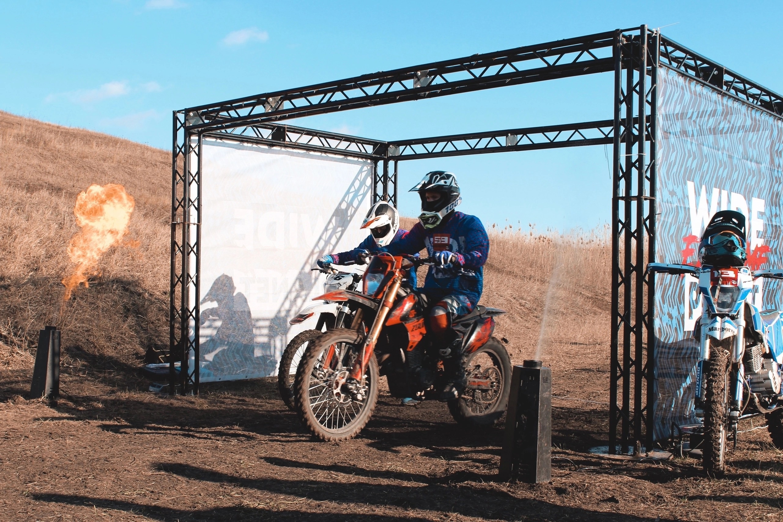 Студенты СтГАУ провели первый краевой фестиваль мотоэкстрима