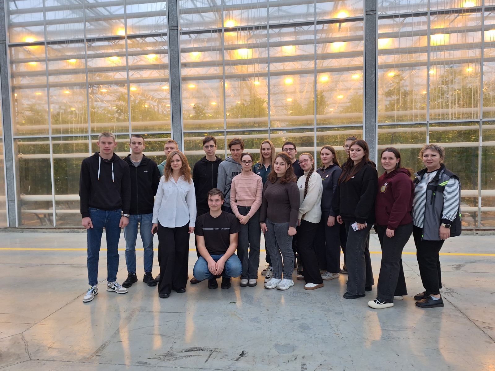 Студенты СтГАУ посетили одно из крупнейших хозяйств закрытого грунта в России