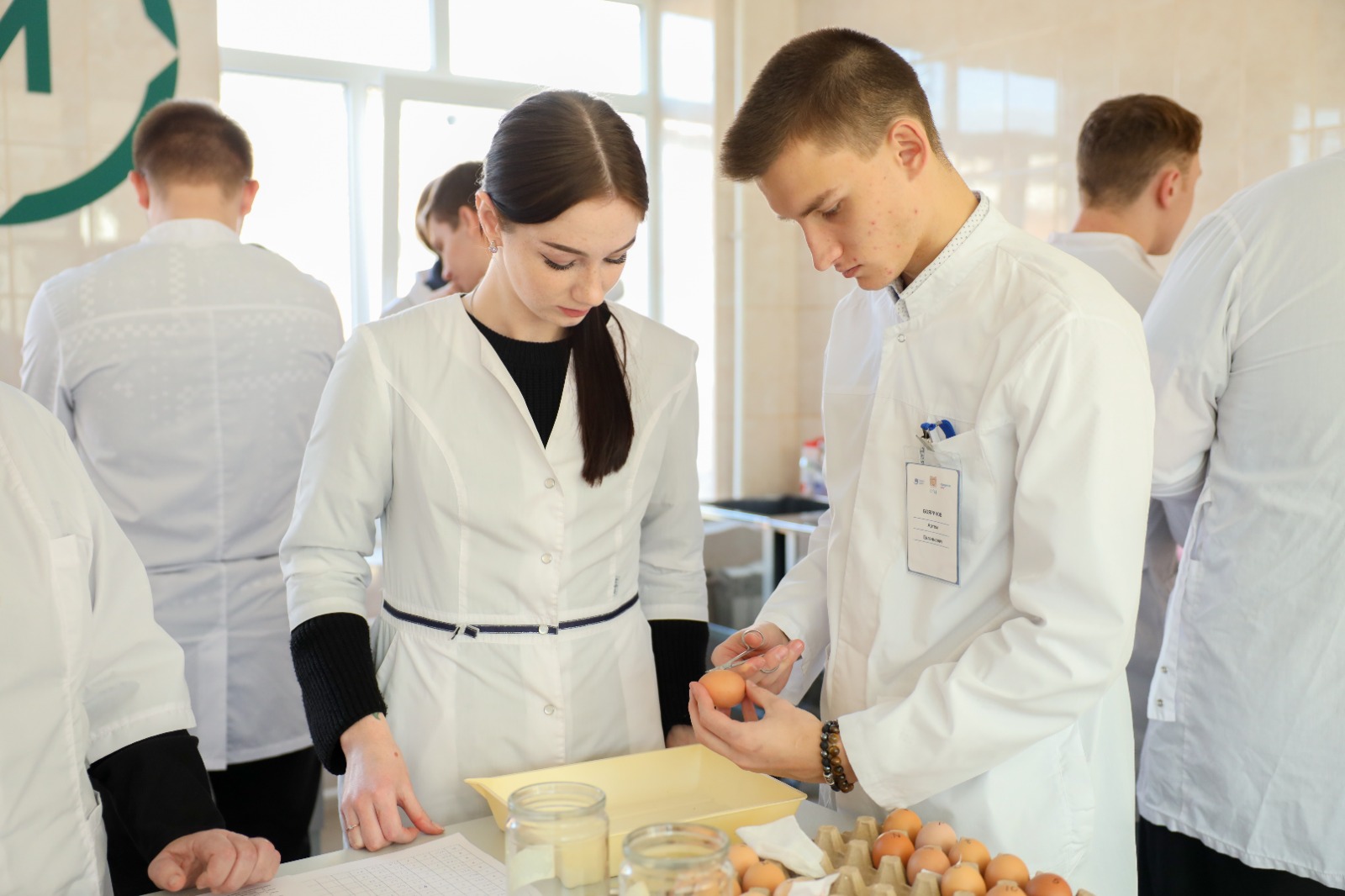 Студенты СтГАУ освоили оценку морфологических показателей яиц сельскохозяйственной птицы