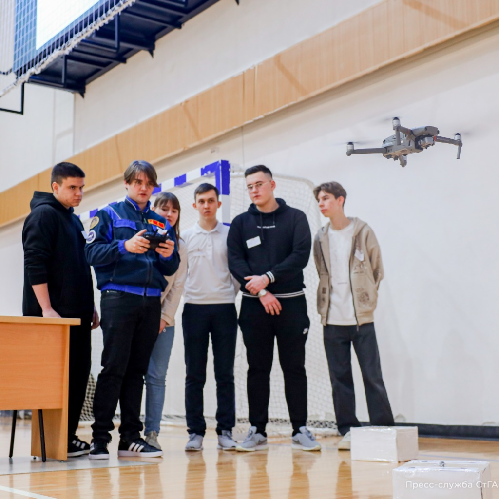 В СтГАУ прошел ежегодный чемпионат «Авиатех-Агро»