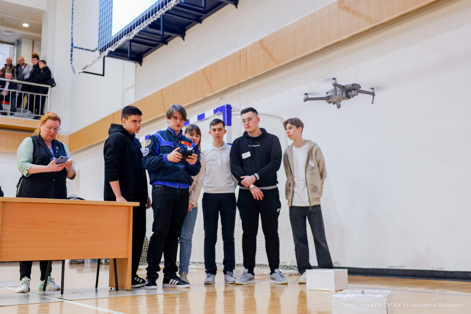 В СтГАУ прошел ежегодный чемпионат «Авиатех-Агро»
