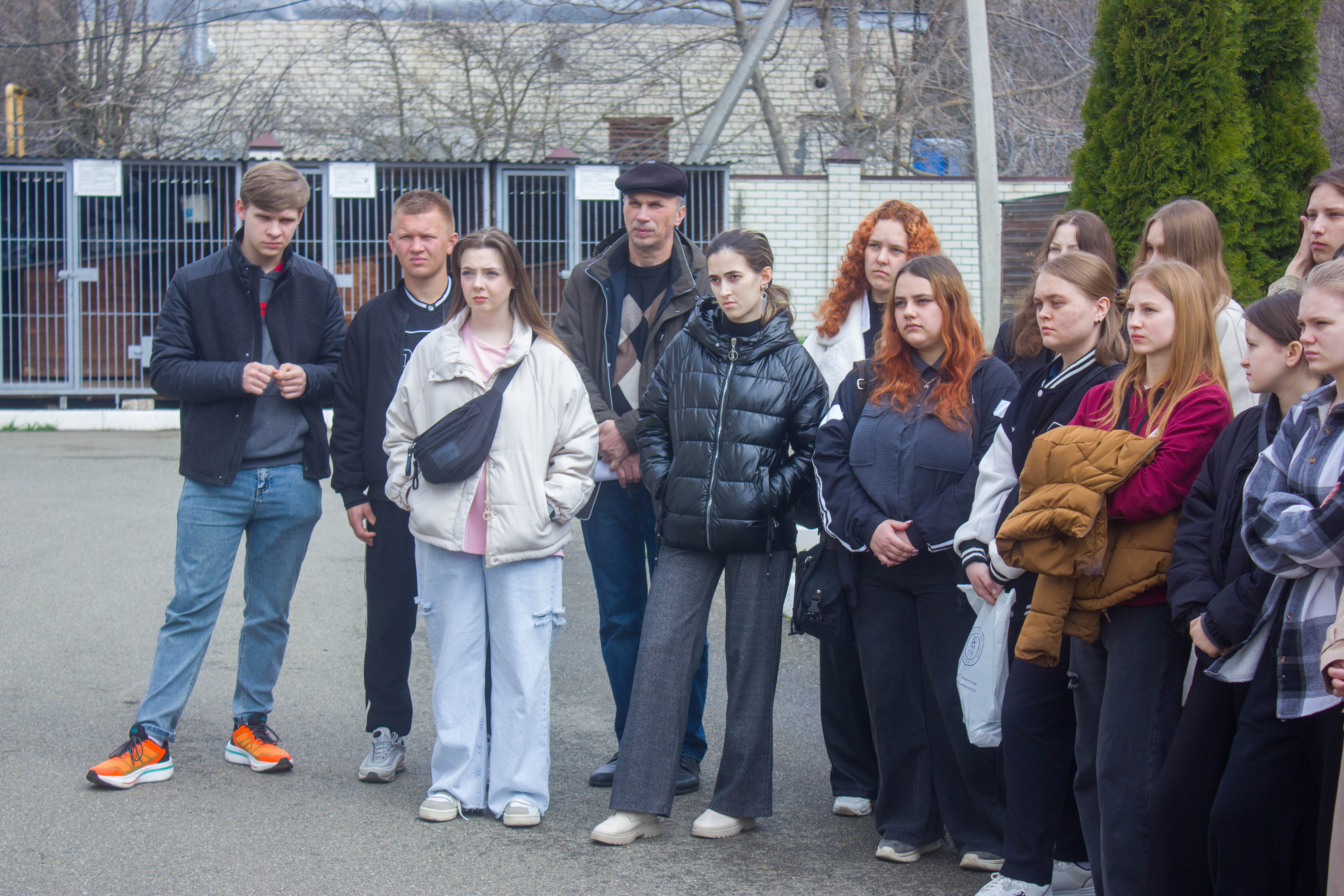 Студенты СтГАУ посетили Центр кинологической службы ГУ МВД России по Ставропольскому краю