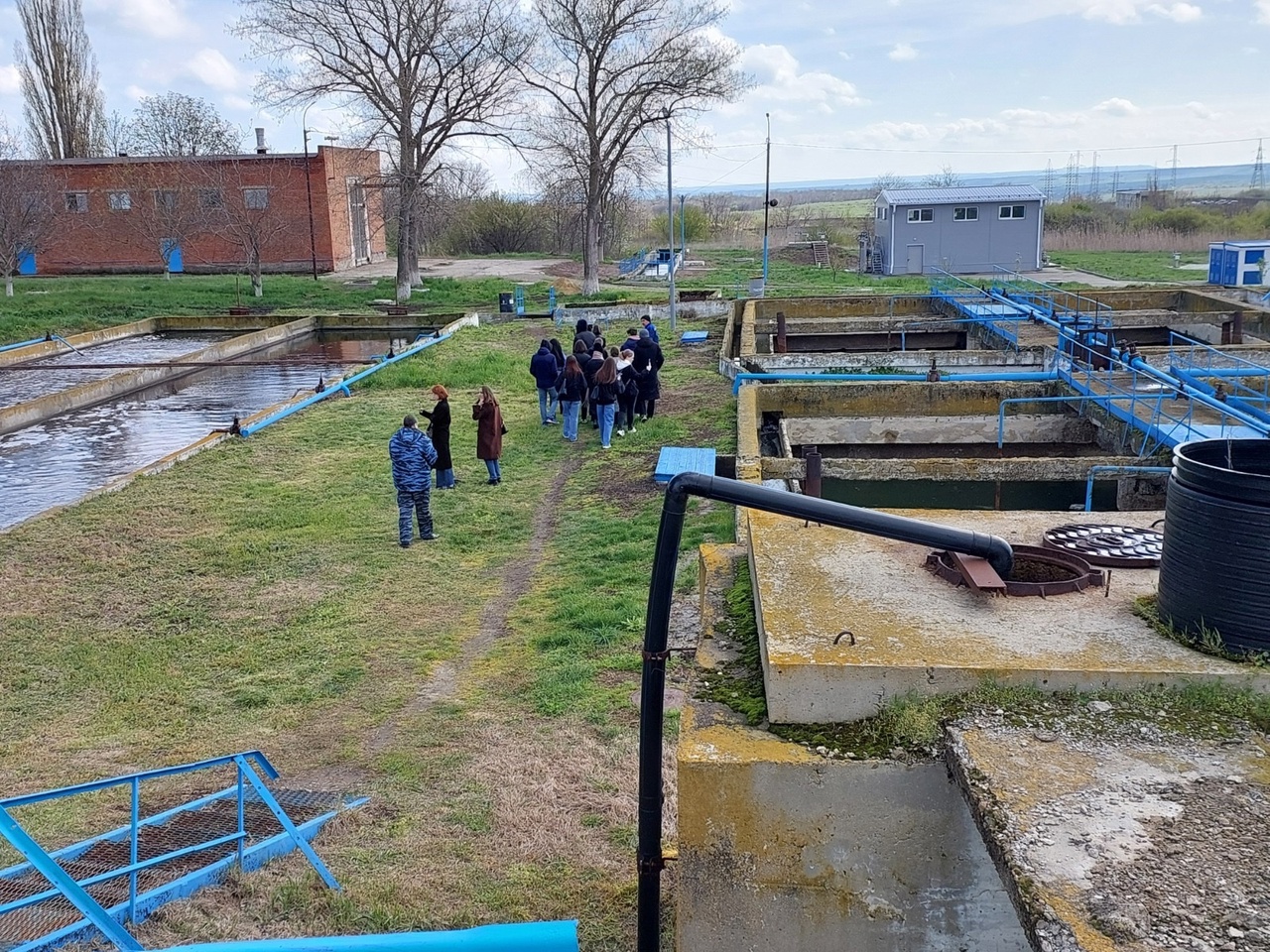 Студенты СтГАУ изучили процесс водоочистки на Ставропольском водоканале