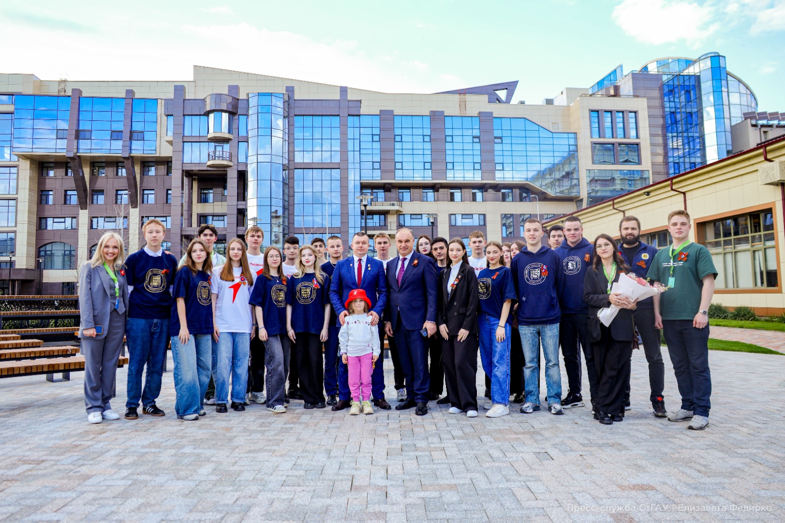 Ставропольский ГАУ посетил председатель правления Движения первых Артур Орлов