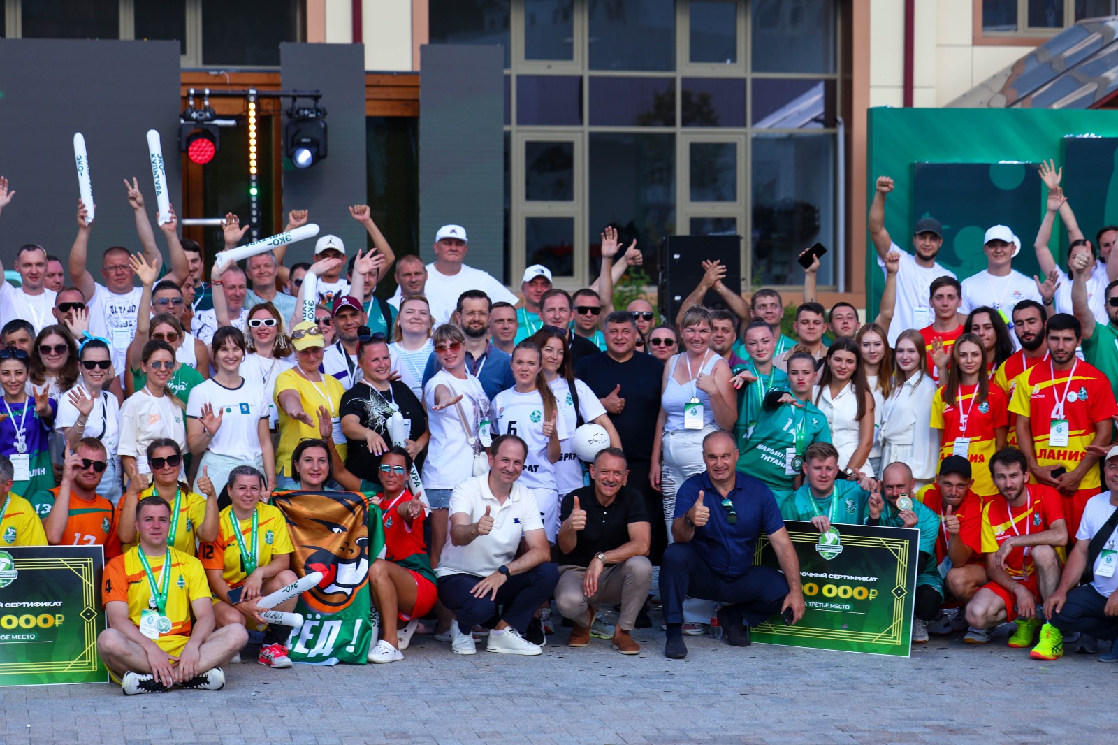 Корпоративный чемпионат по волейболу АПХ «ЭКО-культура» прошел в СтГАУ